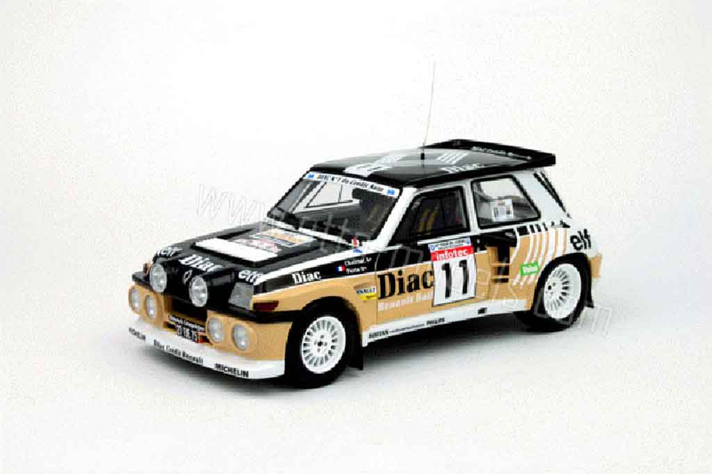 Renault 5 Turbo 1/18 Ottomobile Turbo maxi diac modellino in miniatura