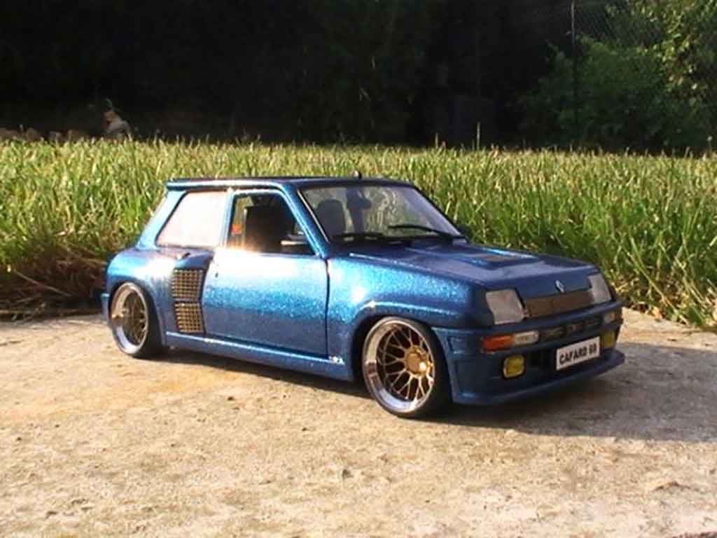 Renault 5 Turbo 1/18 Universal Hobbies Turbo version williams tuning modellino in miniatura