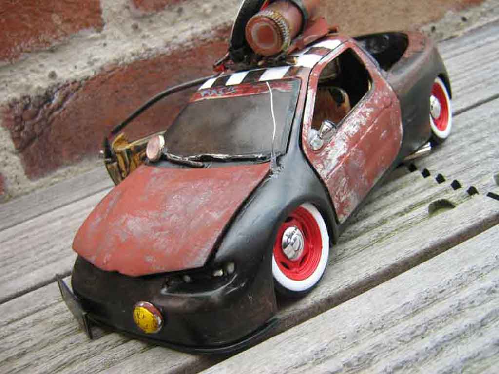 Renault Megane 1/18 Anson Maxi bastos rats modellino in miniatura