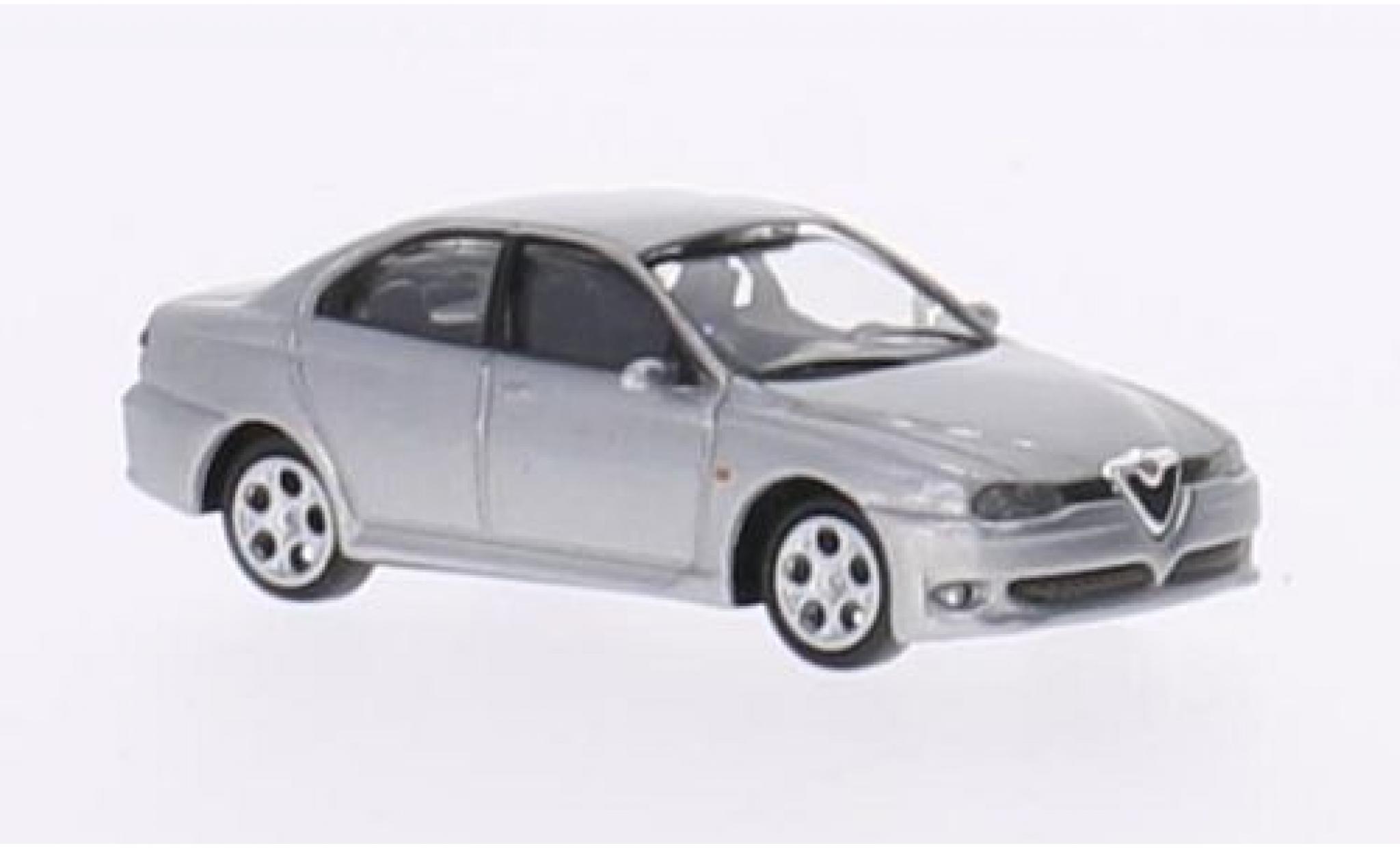 Alfa Romeo 156 1/87 Ricko GTA grigio 2002 modellino in miniatura