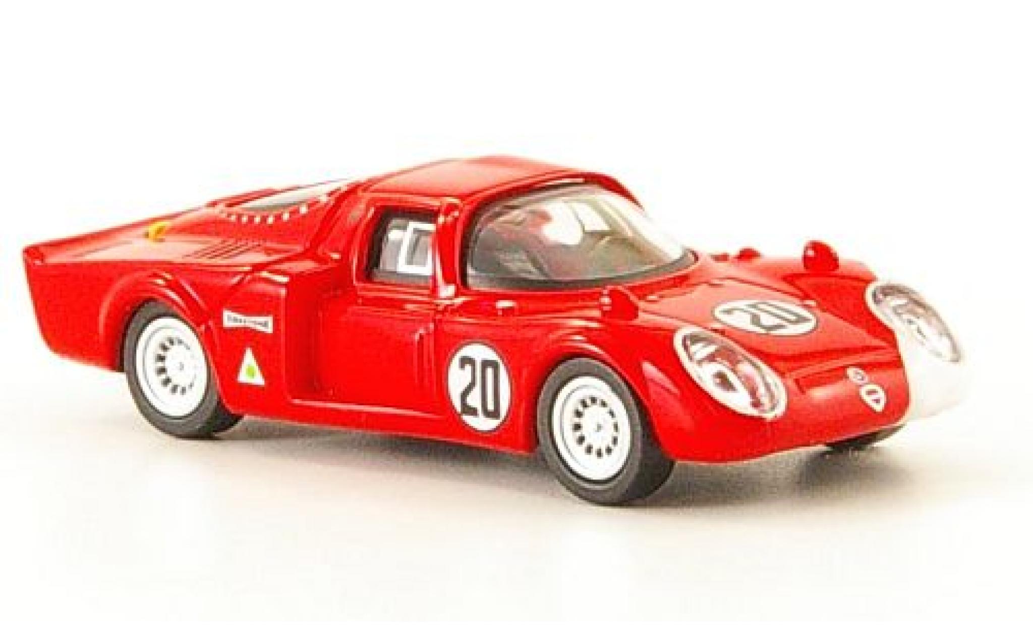 Alfa Romeo 33.2 1/87 Ricko No.20 Daytona 1968 modellino in miniatura
