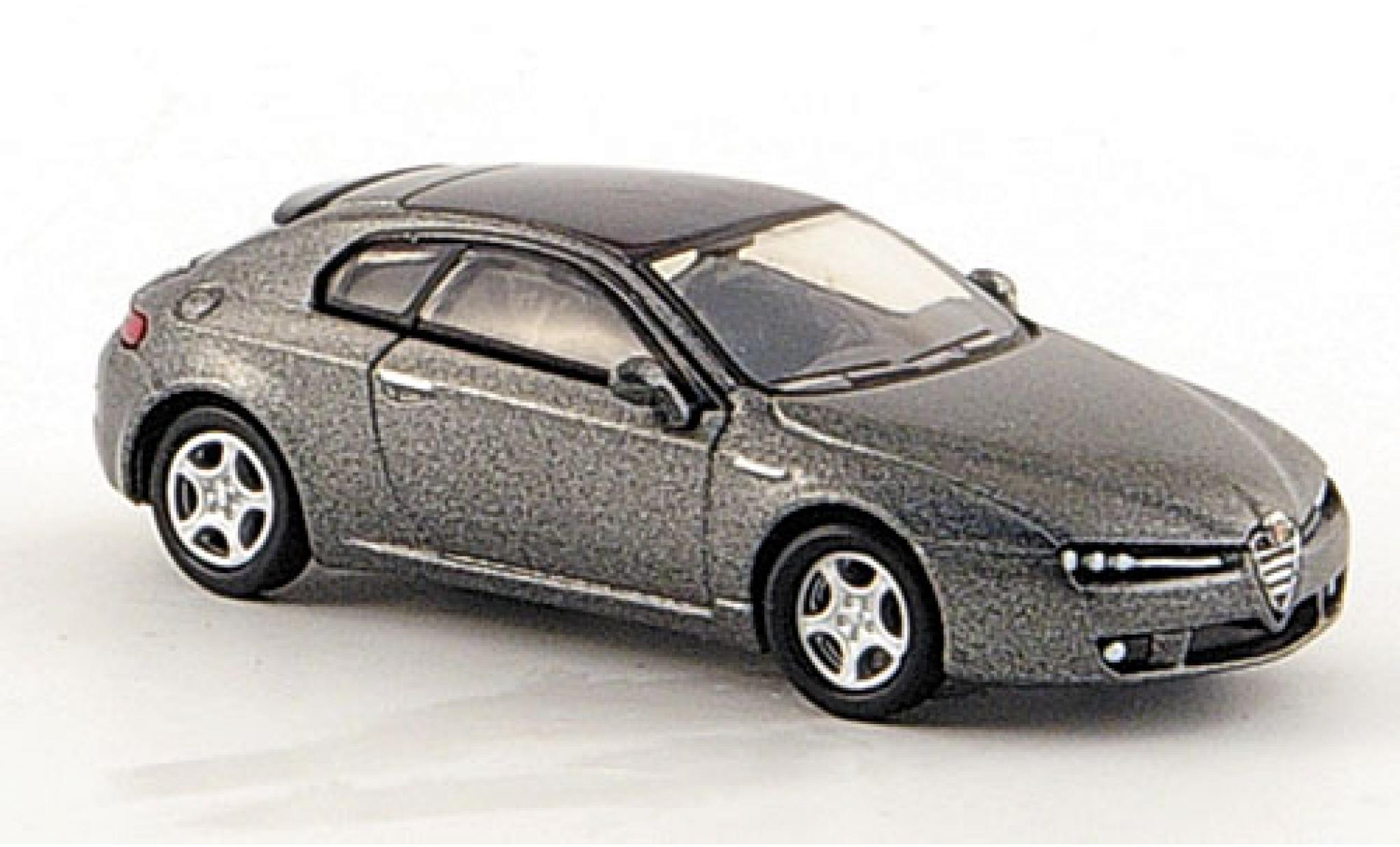 Alfa Romeo Brera 1/87 Ricko metallico grigio 2005 modellino in miniatura