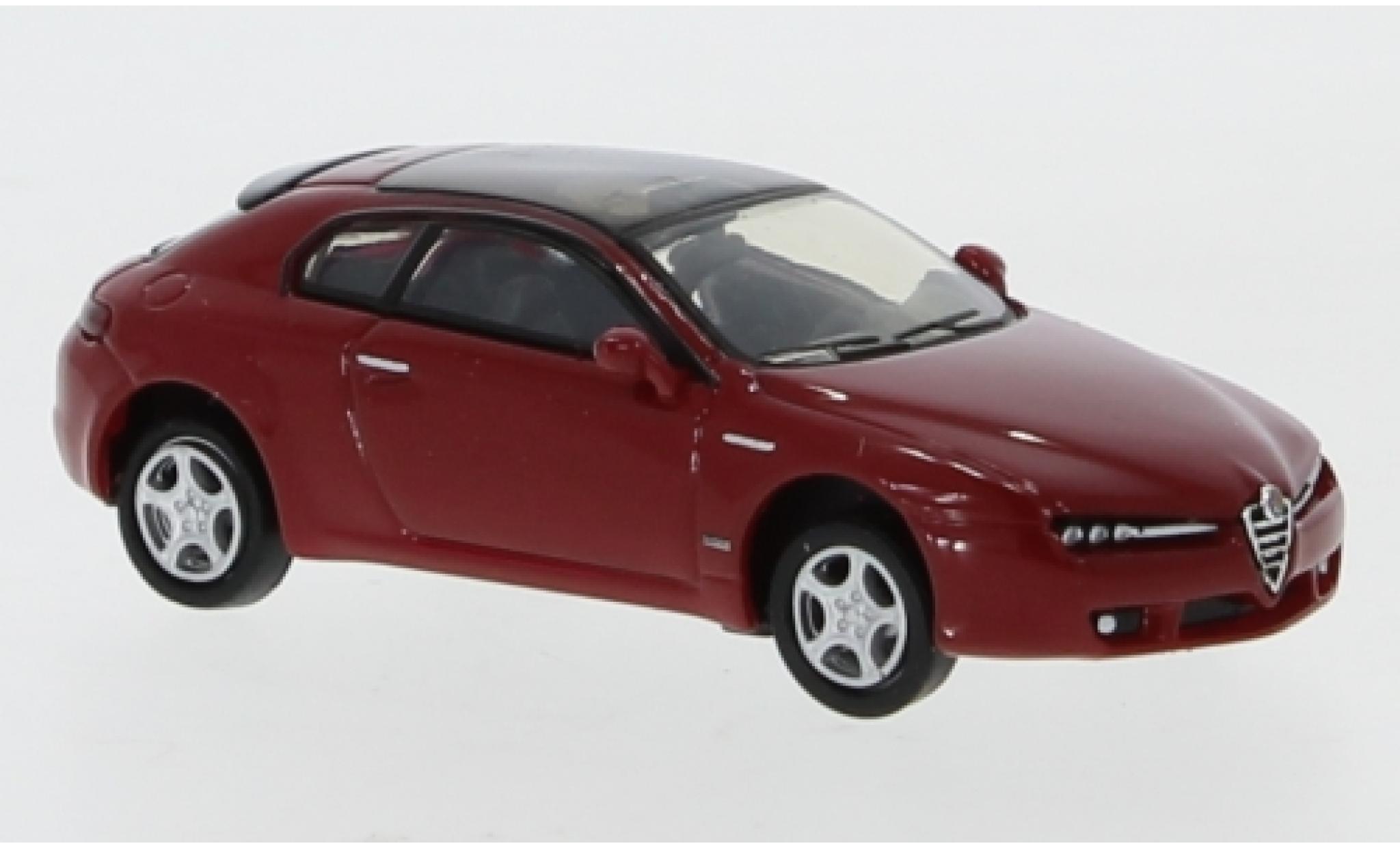 Alfa Romeo Brera 1/87 Ricko rosso 2006 modellino in miniatura