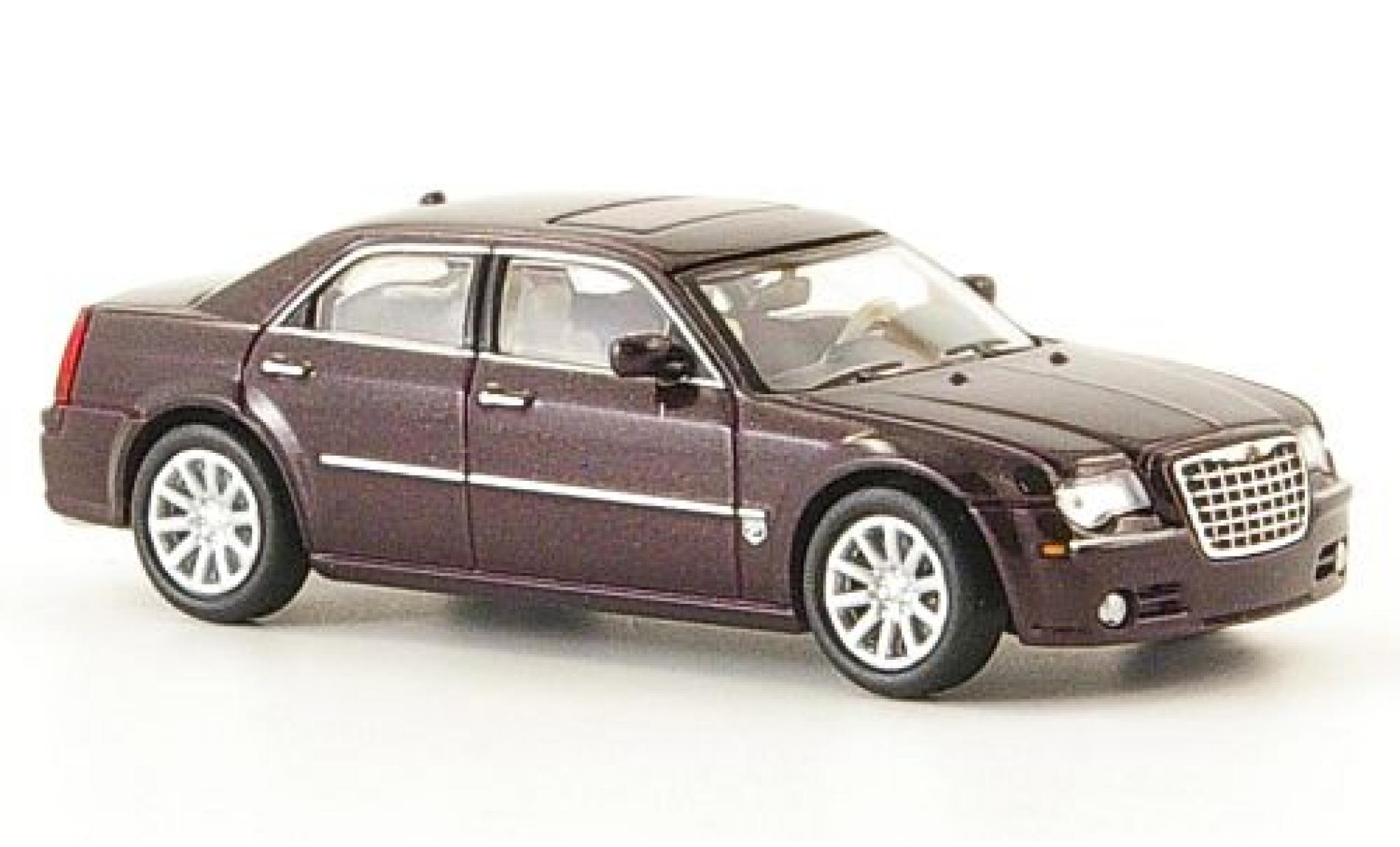 Chrysler 300C 1/87 Ricko HEMI SRT8 metallico rosso modellino in miniatura