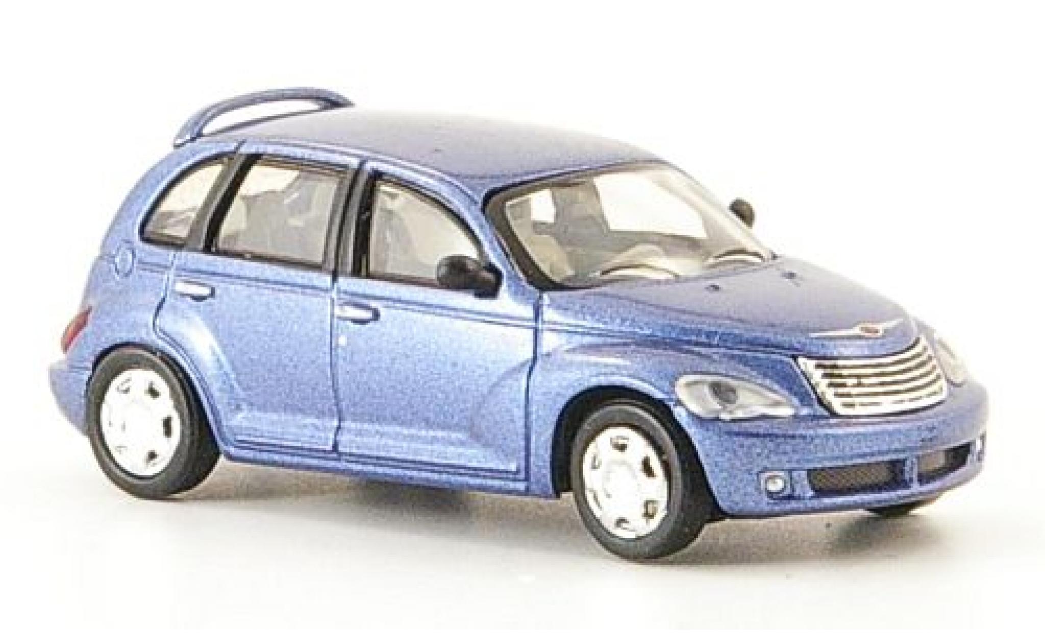 Chrysler PT Cruiser 1/87 Ricko metallico blu 2006 modellino in miniatura