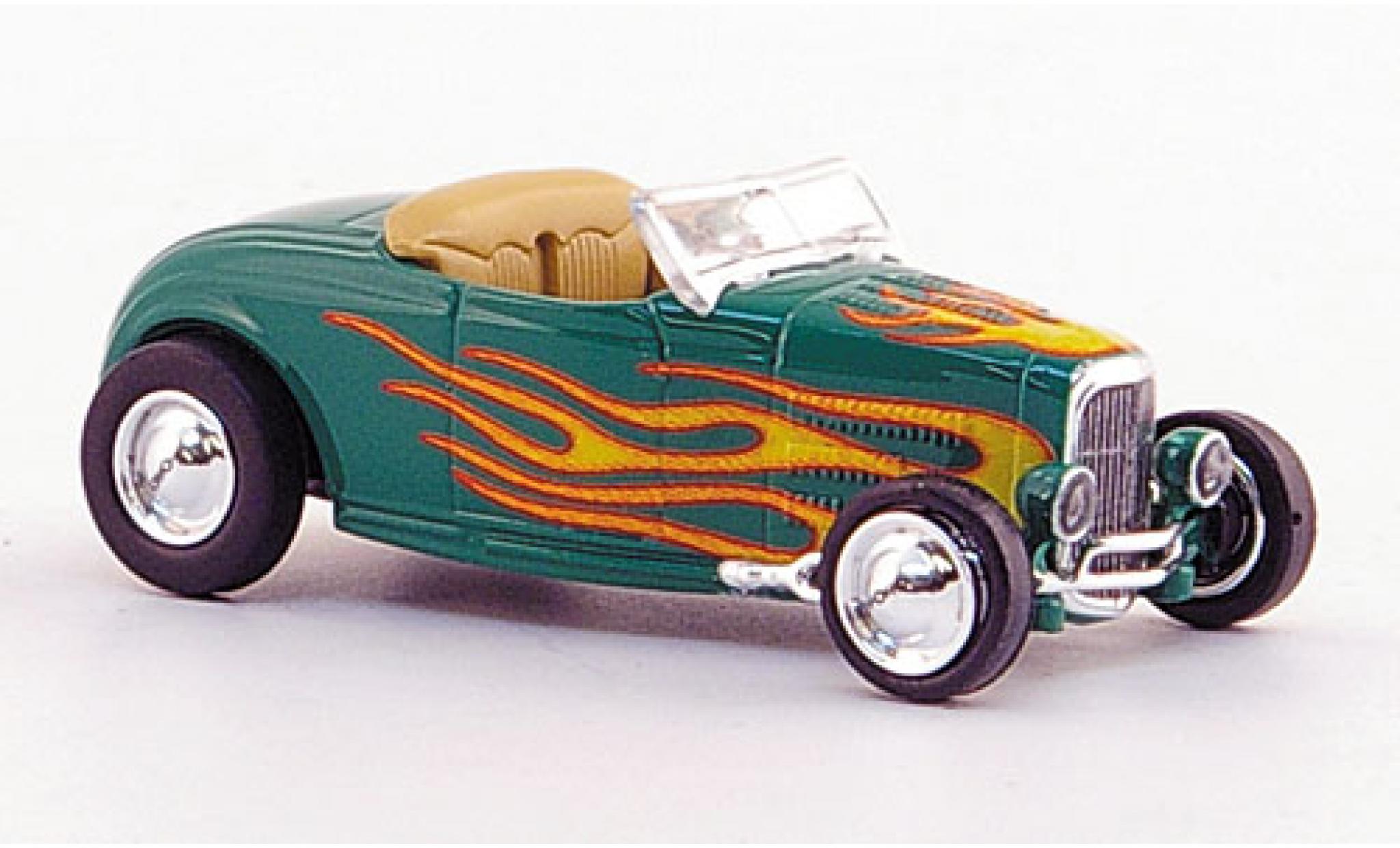 Ford Hot Rod 1/87 Ricko Roadster verde/Dekor 1932 modellino in miniatura
