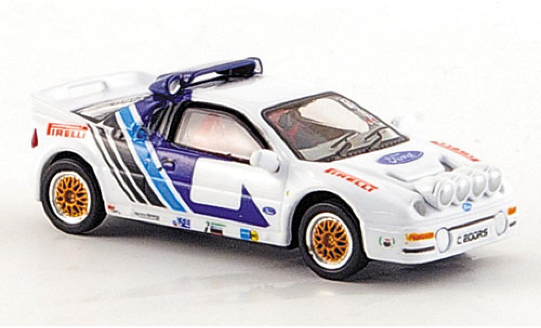 Ford RS 200 1/87 Ricko sans Vitrine modellino in miniatura