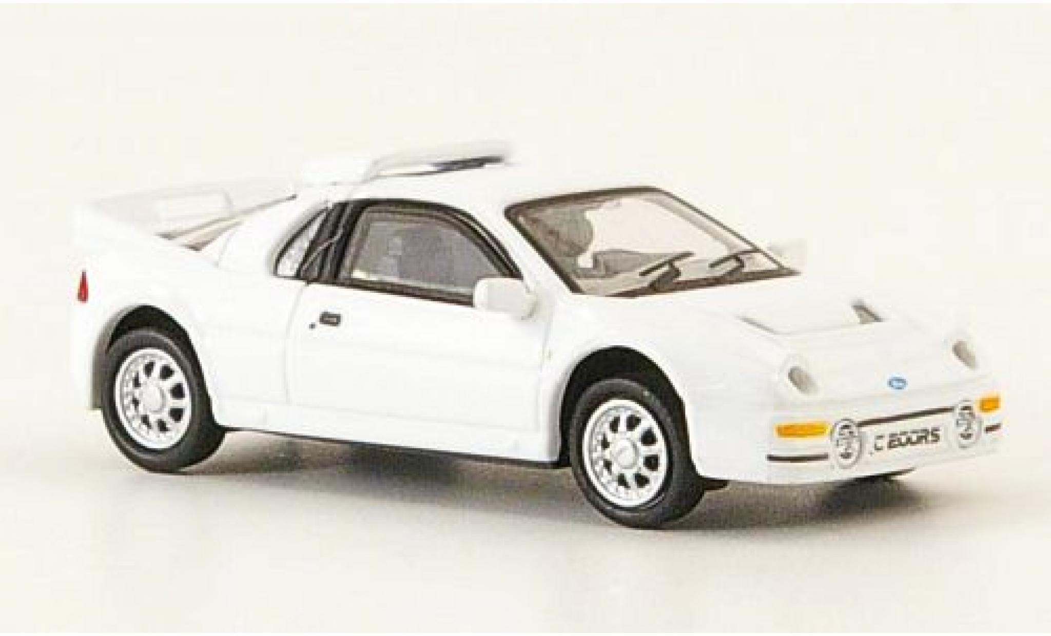 Ford RS 200 1/87 Ricko bianco 1986 modellino in miniatura