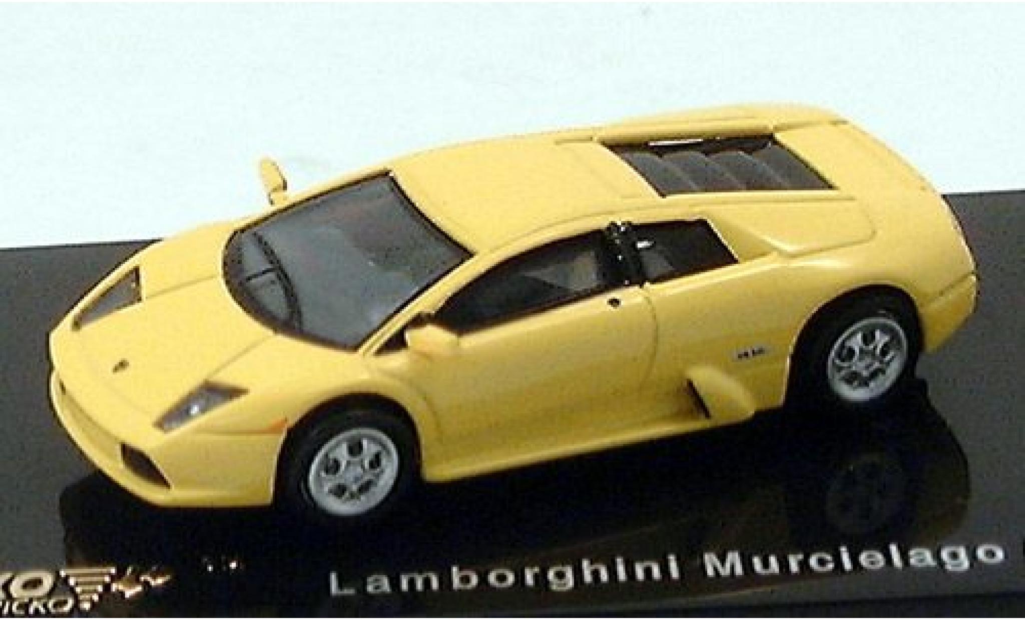 Lamborghini Murcielago 1/87 Ricko giallo 2001 modellino in miniatura