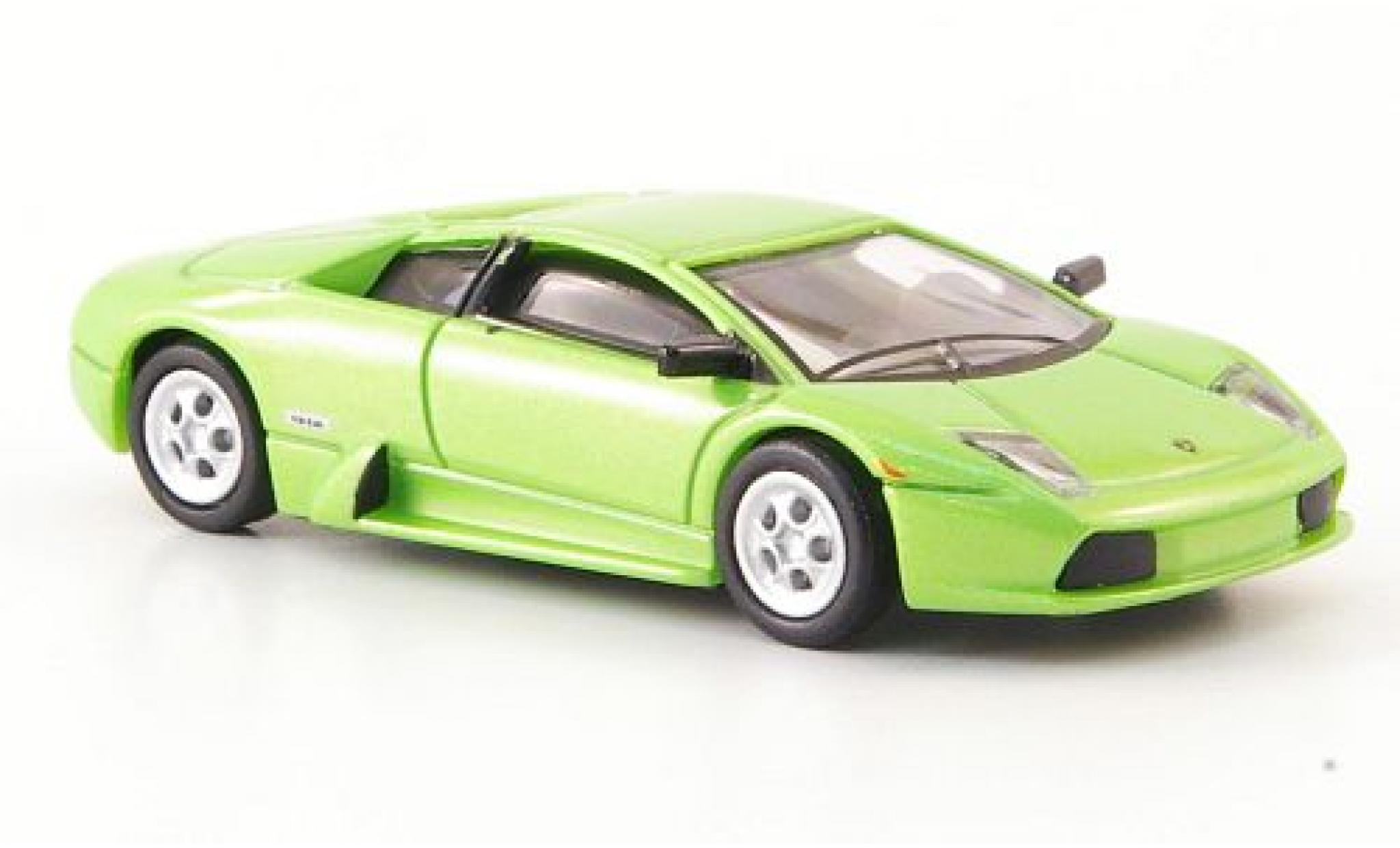 Lamborghini Murcielago 1/87 Ricko metallico verde 2001 modellino in miniatura