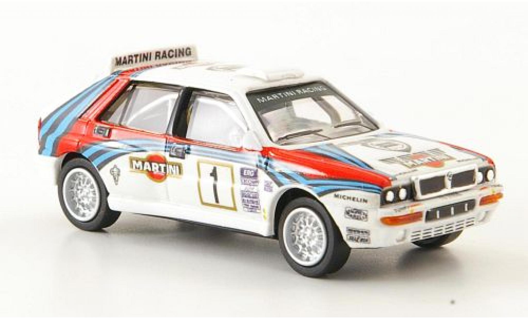 Lancia Delta 1/87 Ricko HF Integrale Evo 2 No.1 Martini Racing 1992 modellino in miniatura