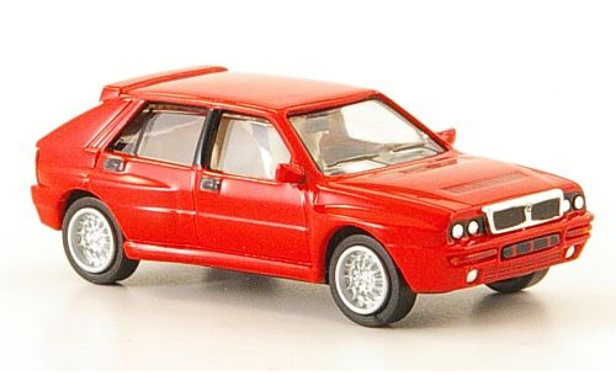 Lancia Delta 1/87 Ricko HF Integrale Evo 2 rosso 1992 modellino in miniatura