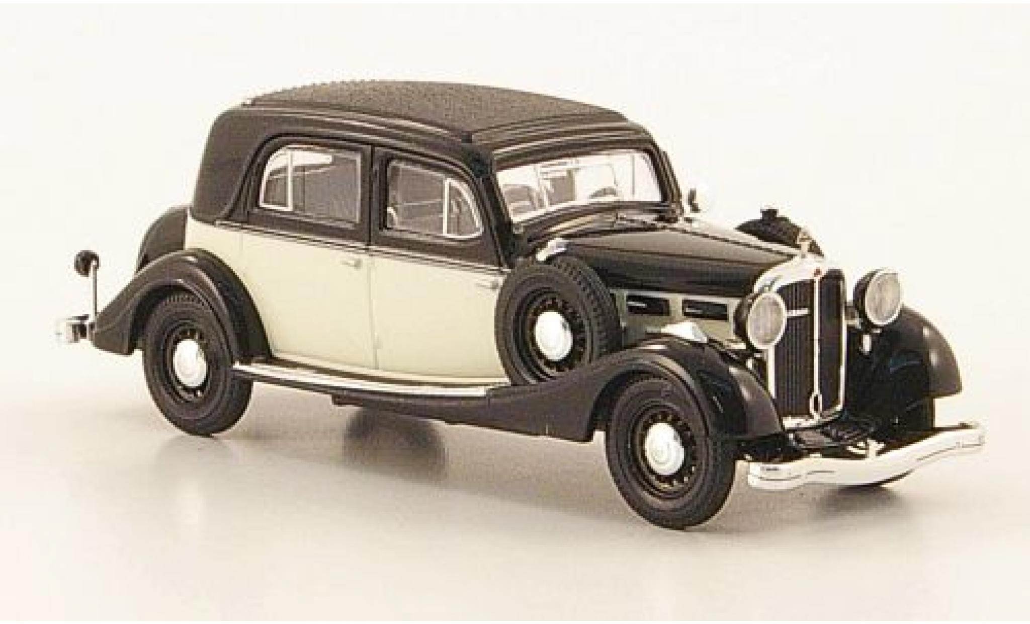 Maybach SW 1/87 Ricko 35 nero/bianco ohne Vitrine modellino in miniatura