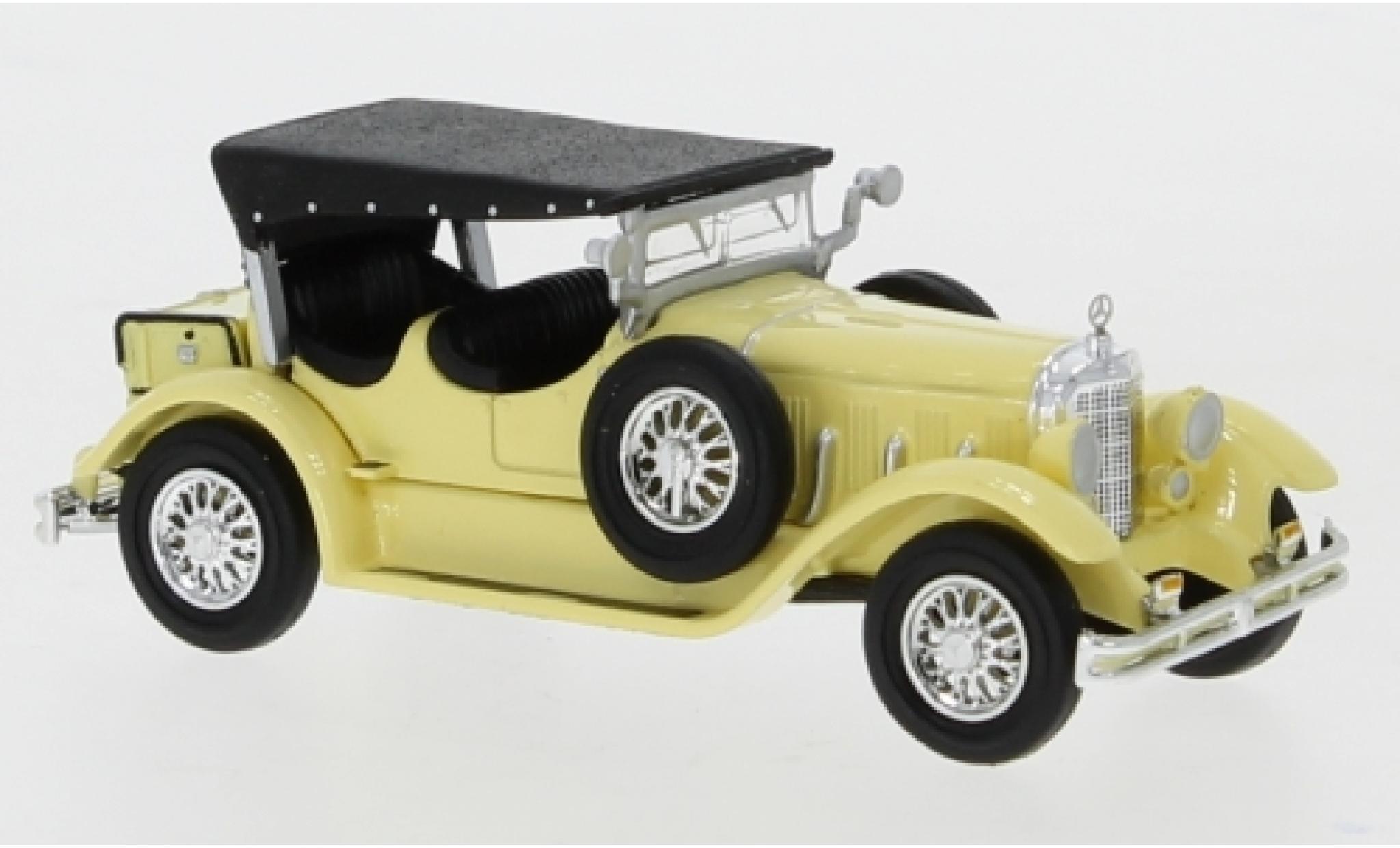 Mercedes Classe S 1/87 Ricko 630K giallo 1927 Verdeck fermé modellino in miniatura