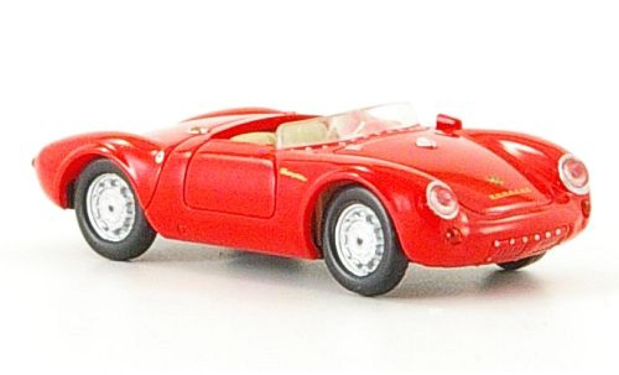 Porsche 550 1/87 Ricko Spyder rosso 1953 modellino in miniatura