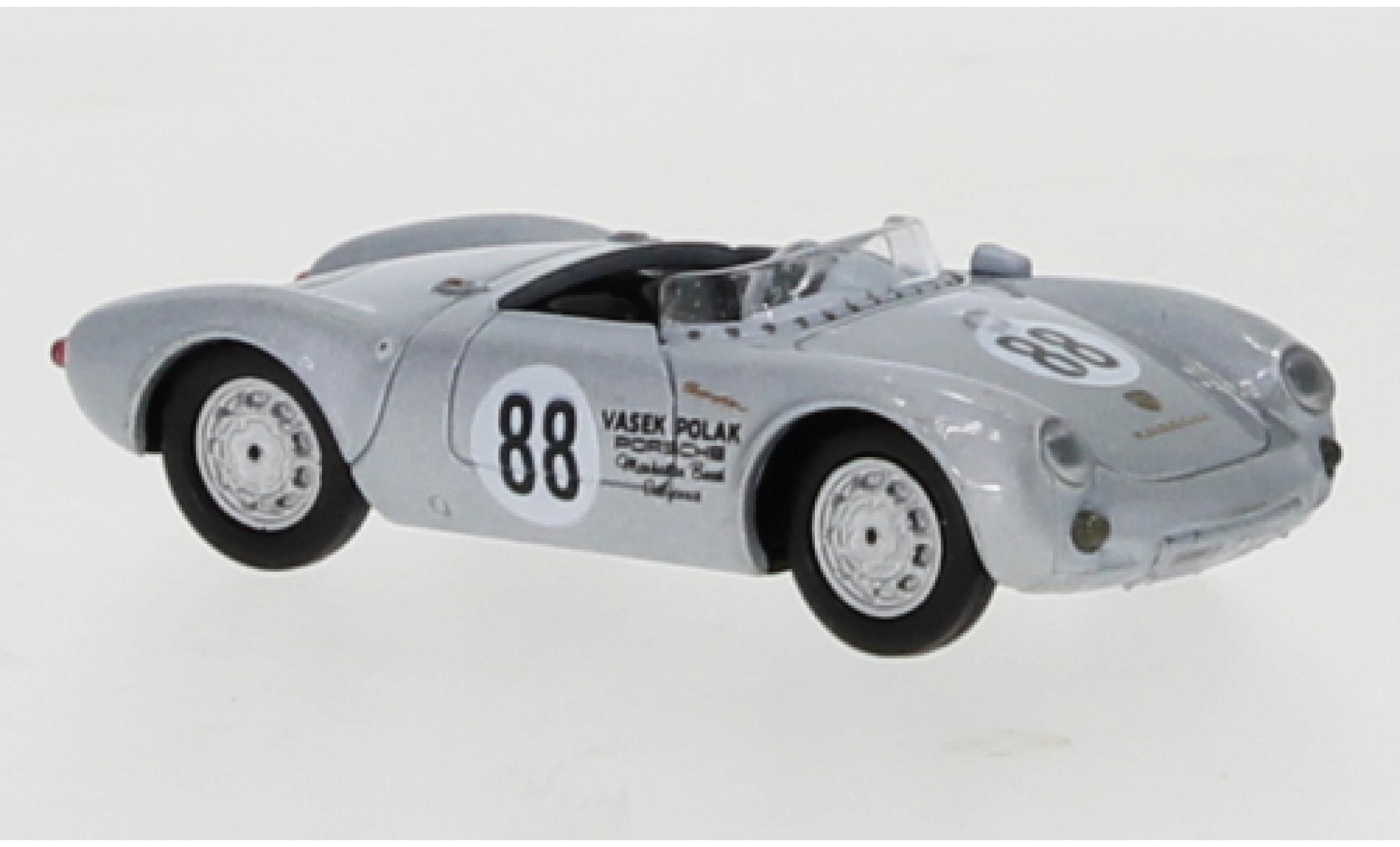 Porsche 550 1/87 Ricko Spyder Vasek Polak 1955 modellino in miniatura