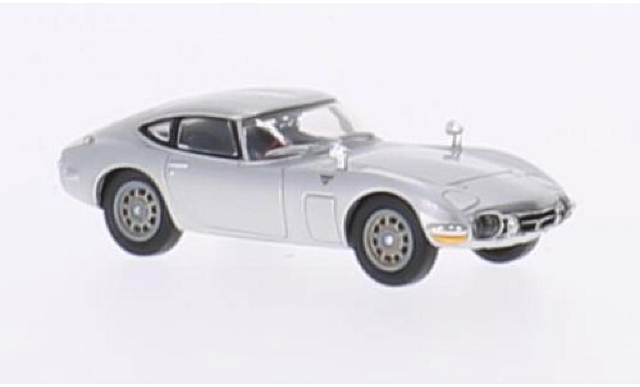 Toyota 2000 GT 1/87 Ricko grigio RHD modellino in miniatura