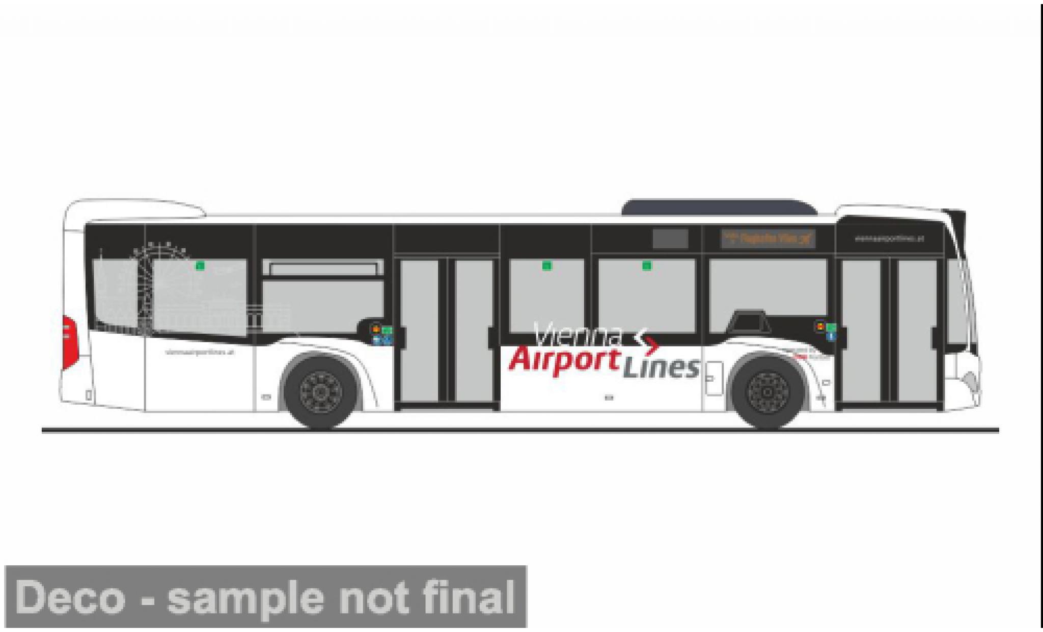 Mercedes Citaro 1/87 Rietze 2012 Vienna Airport Lines (A) 1:87 modellino in miniatura