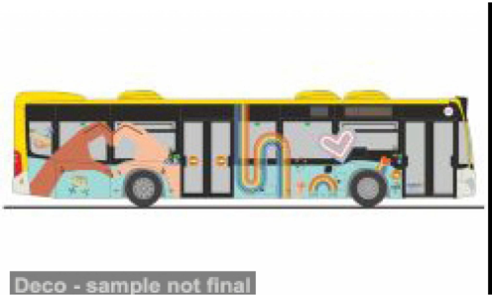 Mercedes Citaro Rietze 2015 WestVerkehr Geilenkirchen - Pride Bus 1:87 modellino in miniatura