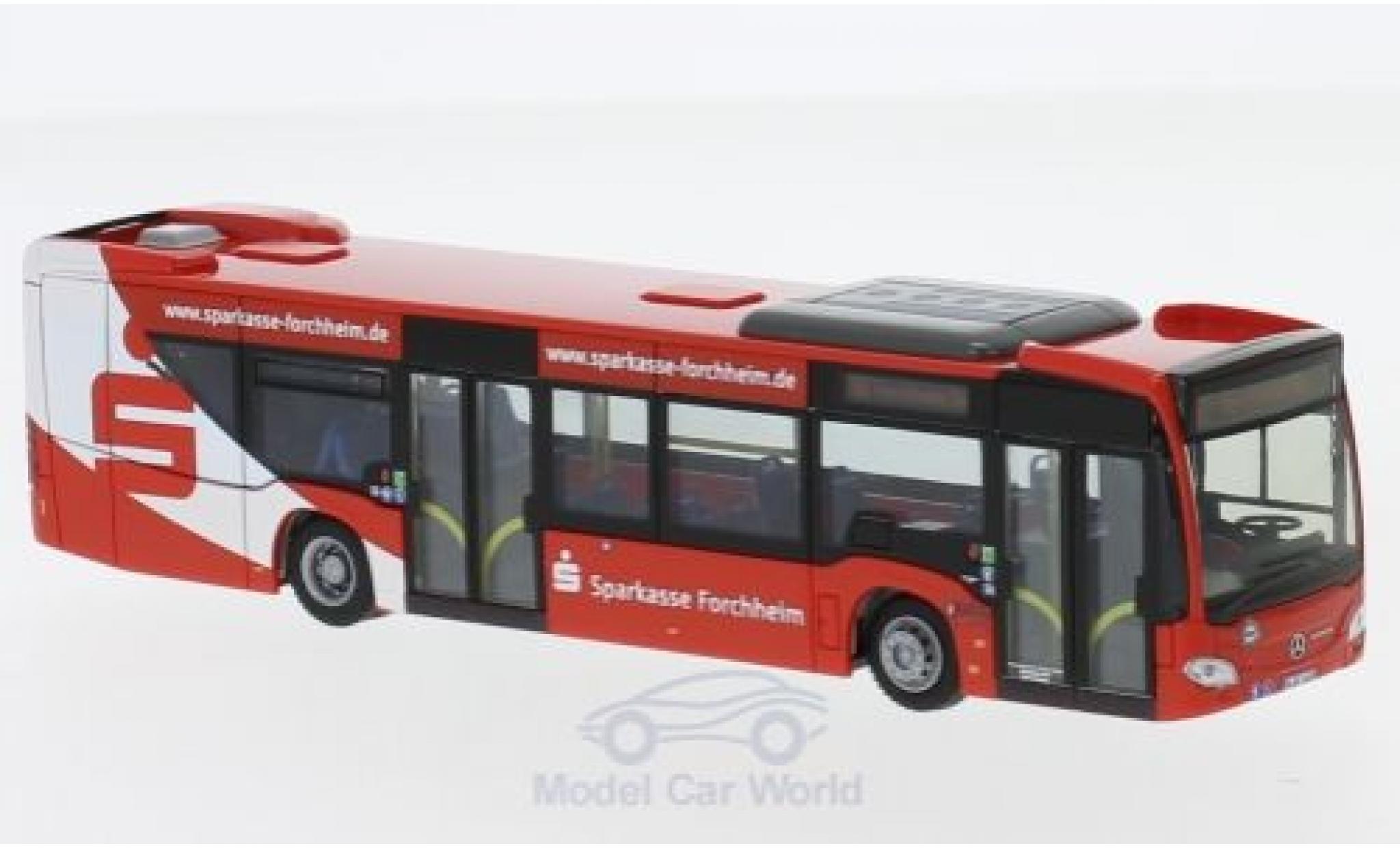 Mercedes Citaro 1/87 Rietze DB Frankenbus - Sparkasse Forchheim 2012 modellino in miniatura