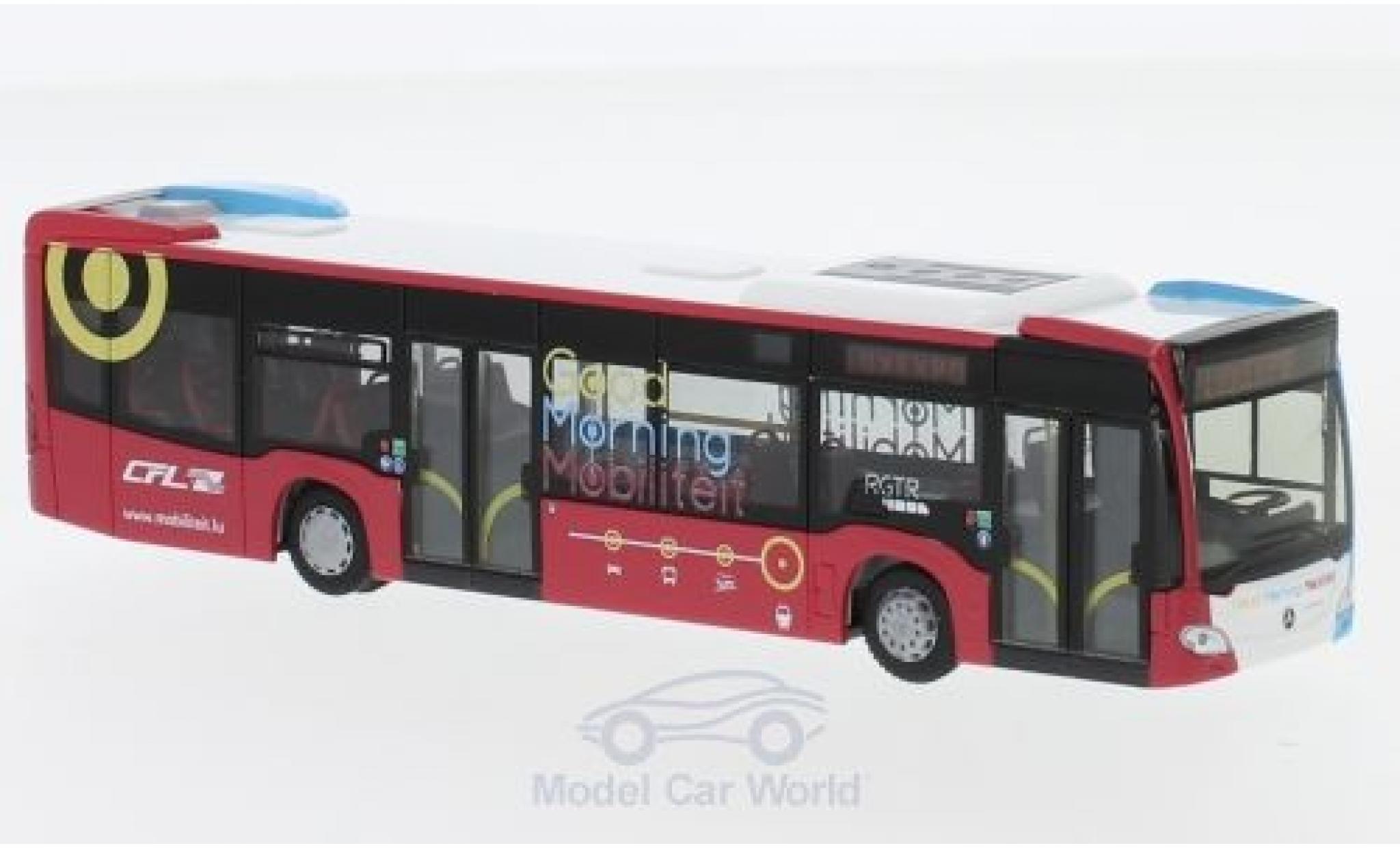 Mercedes Citaro 1/87 Rietze Emil Weber - Good morning Mobilität 2012 modellino in miniatura