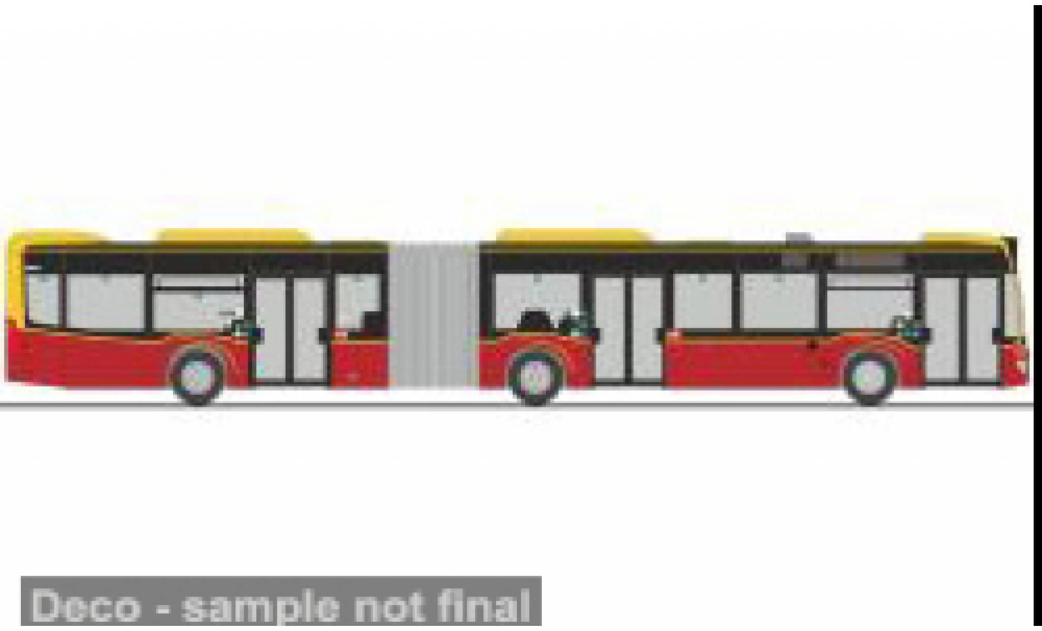 Mercedes Citaro Rietze G 2012 Hanauer Straßenbahn 1:87 modellino in miniatura