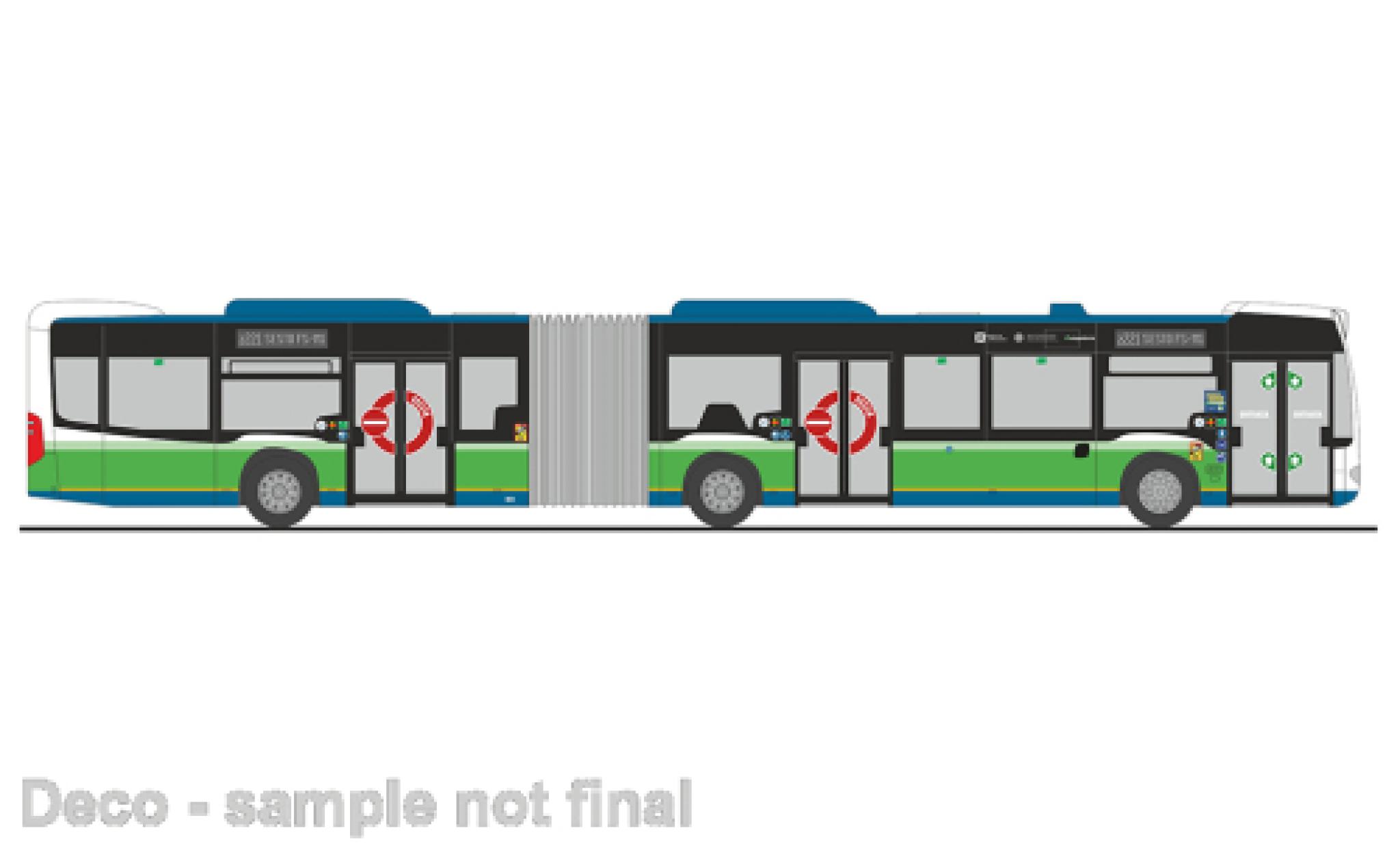 Mercedes Citaro 1/87 Rietze G Autoguidovie (IT) 2012 1:87 modellino in miniatura