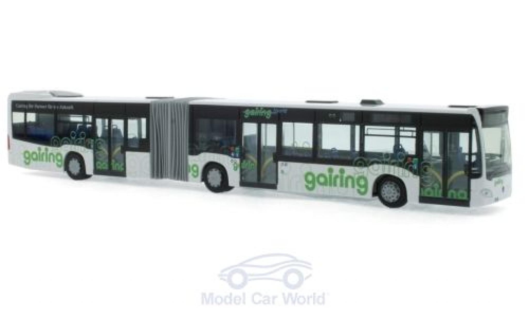 Mercedes Citaro 1/87 Rietze G Hybrid Gairing Omnibusverkehr Neu-Ulm 2015 modellino in miniatura