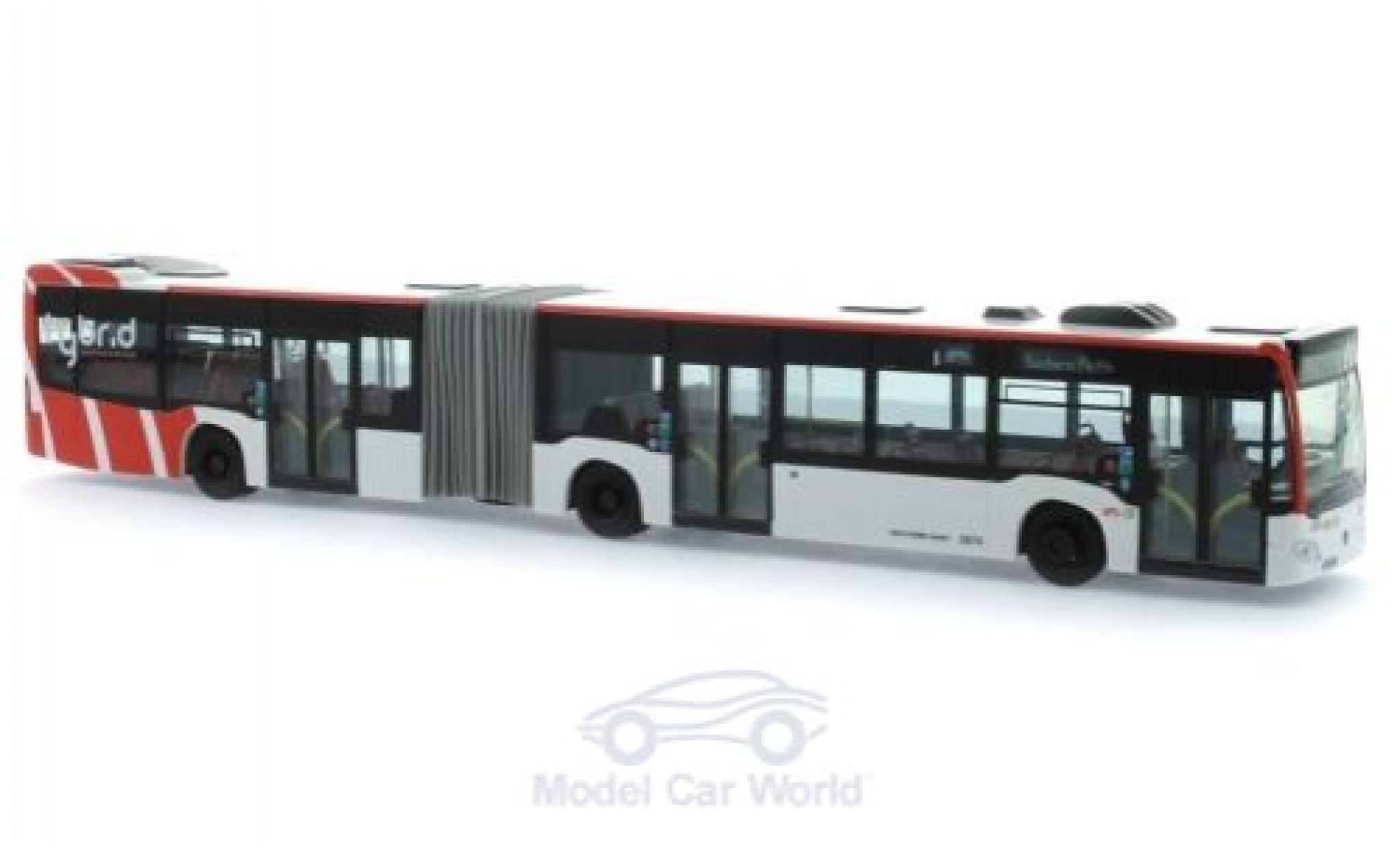 Mercedes Citaro 1/87 Rietze G Hybrid SWK Krefeld 2015 modellino in miniatura