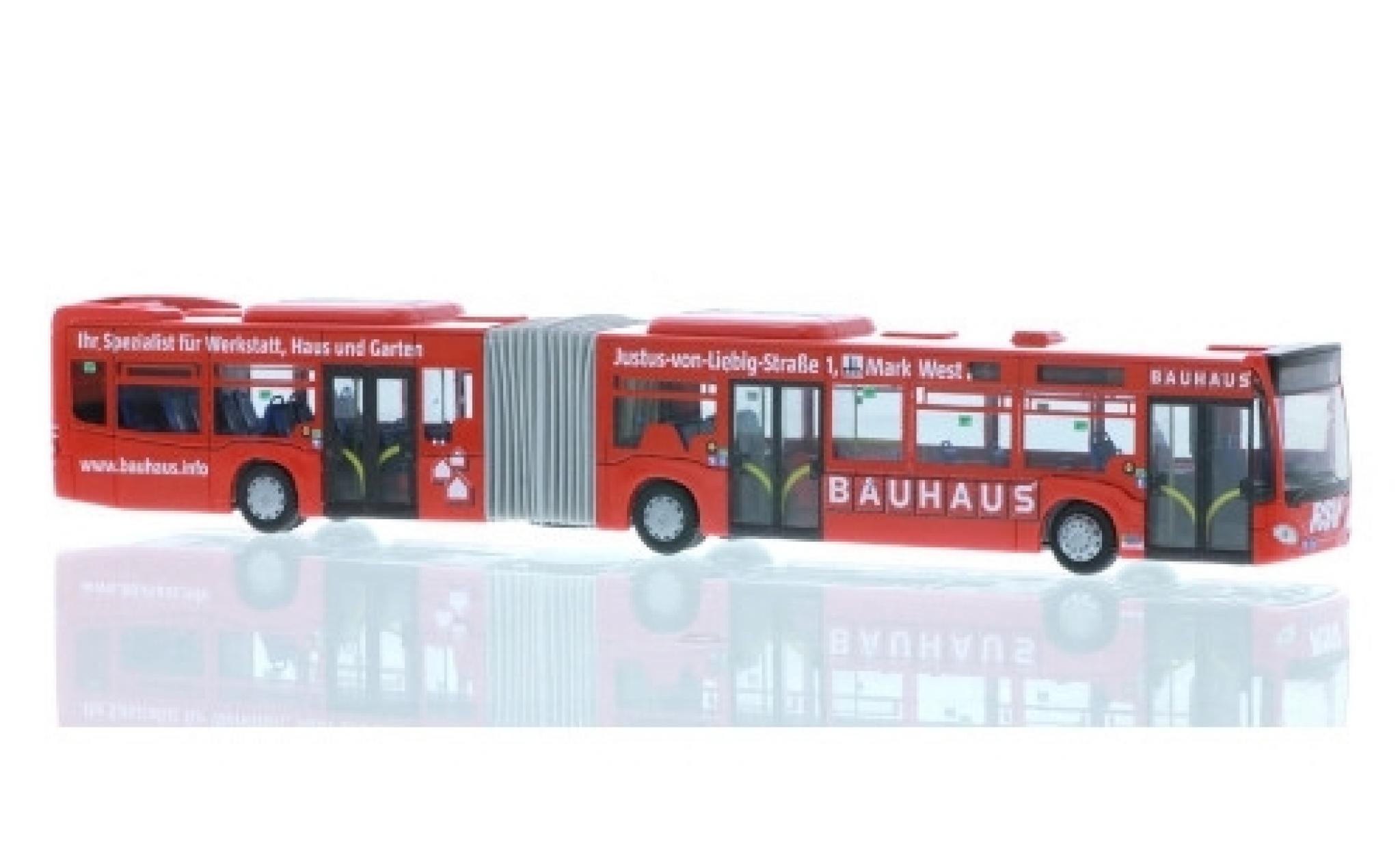 Mercedes Citaro 1/87 Rietze G Omnibusverkehr Kocher - Bauhaus 2015 modellino in miniatura