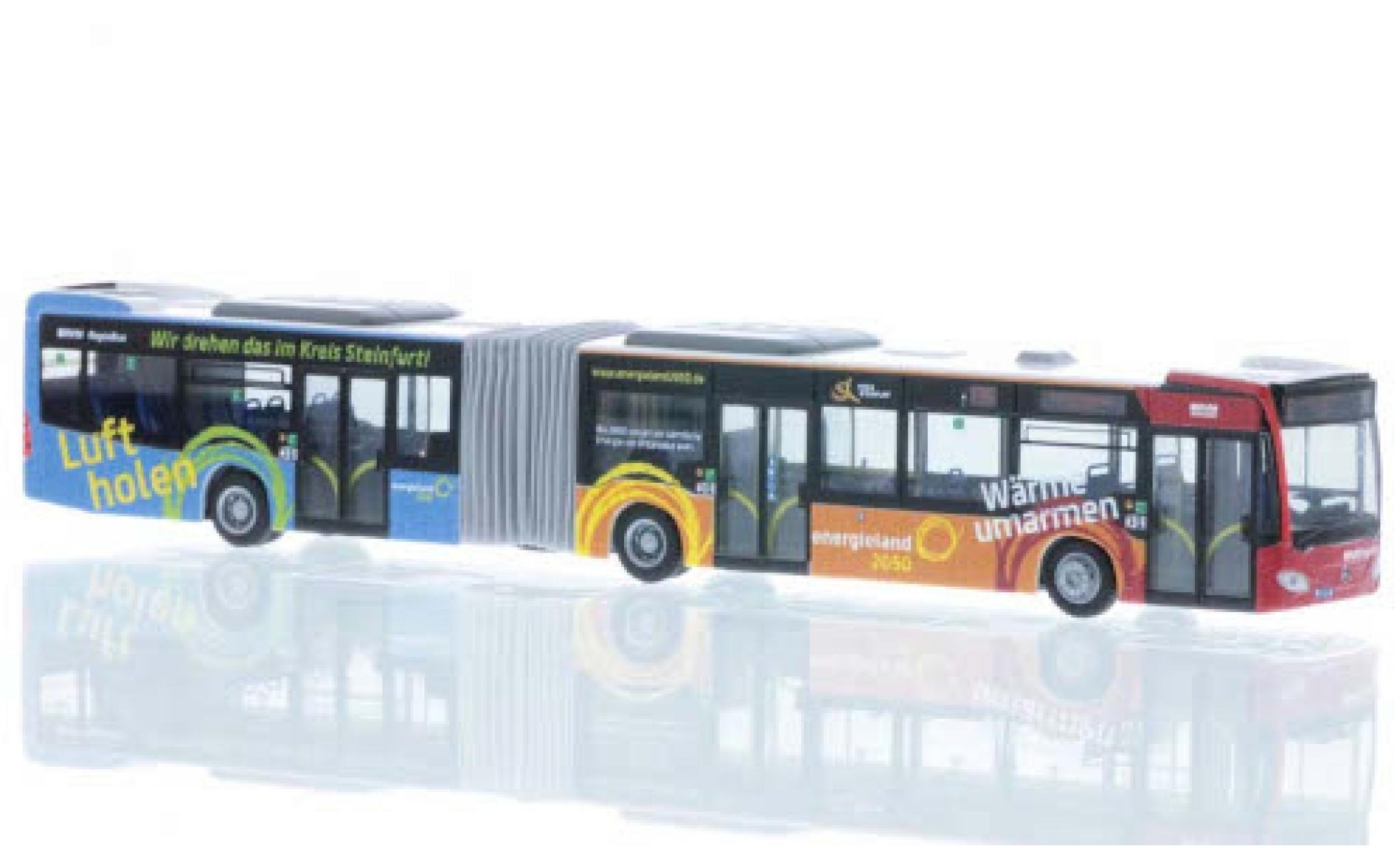 Mercedes Citaro 1/87 Rietze G RVM - Kreis Steinfurt 2012 modellino in miniatura