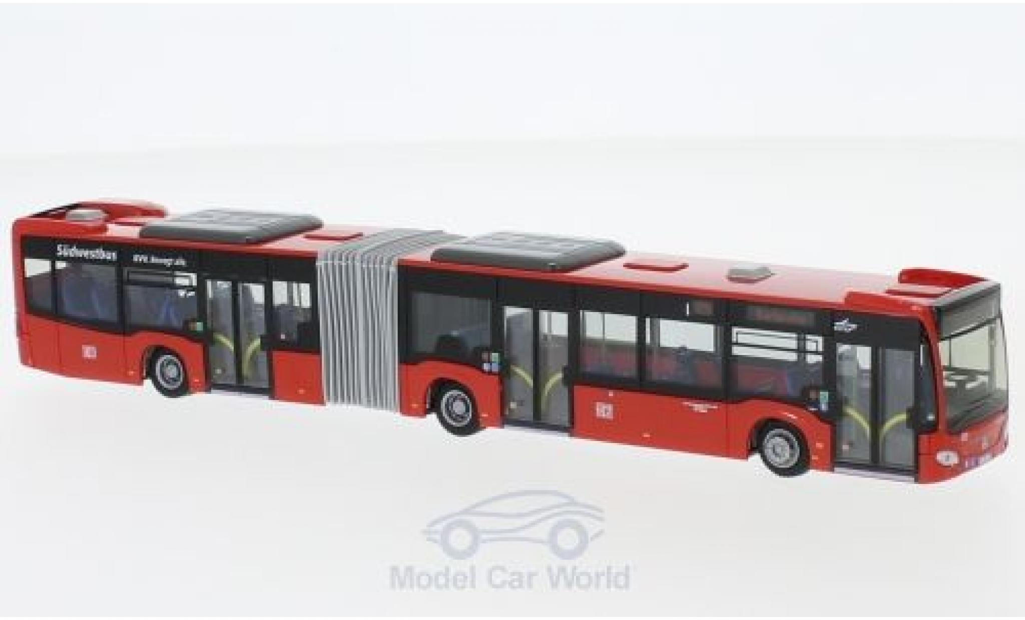 Mercedes Citaro 1/87 Rietze G Südwestbus 2012 modellino in miniatura