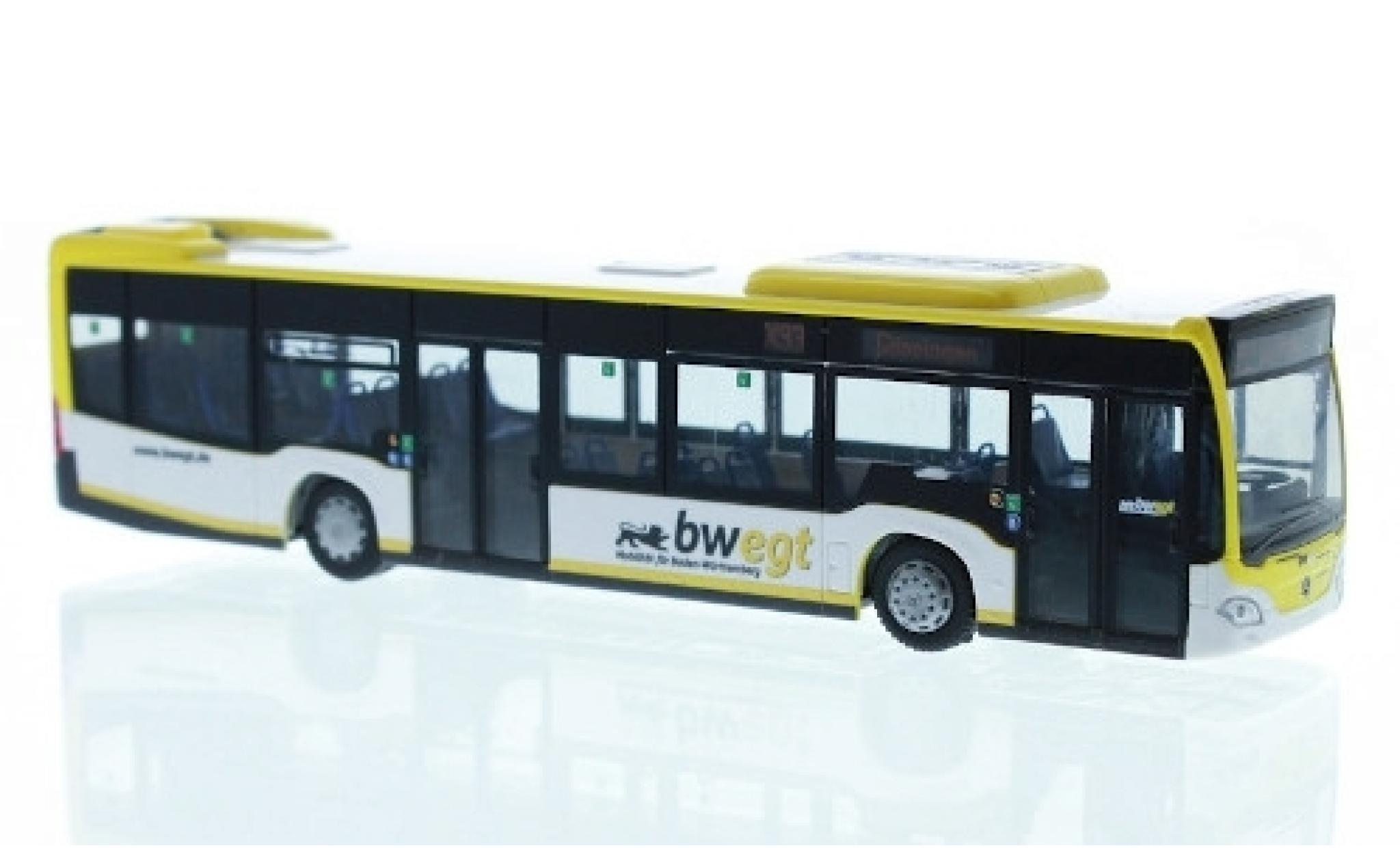 Mercedes Citaro 1/87 Rietze Hybrid Omnibusverkehr Göppingen 2015 modellino in miniatura