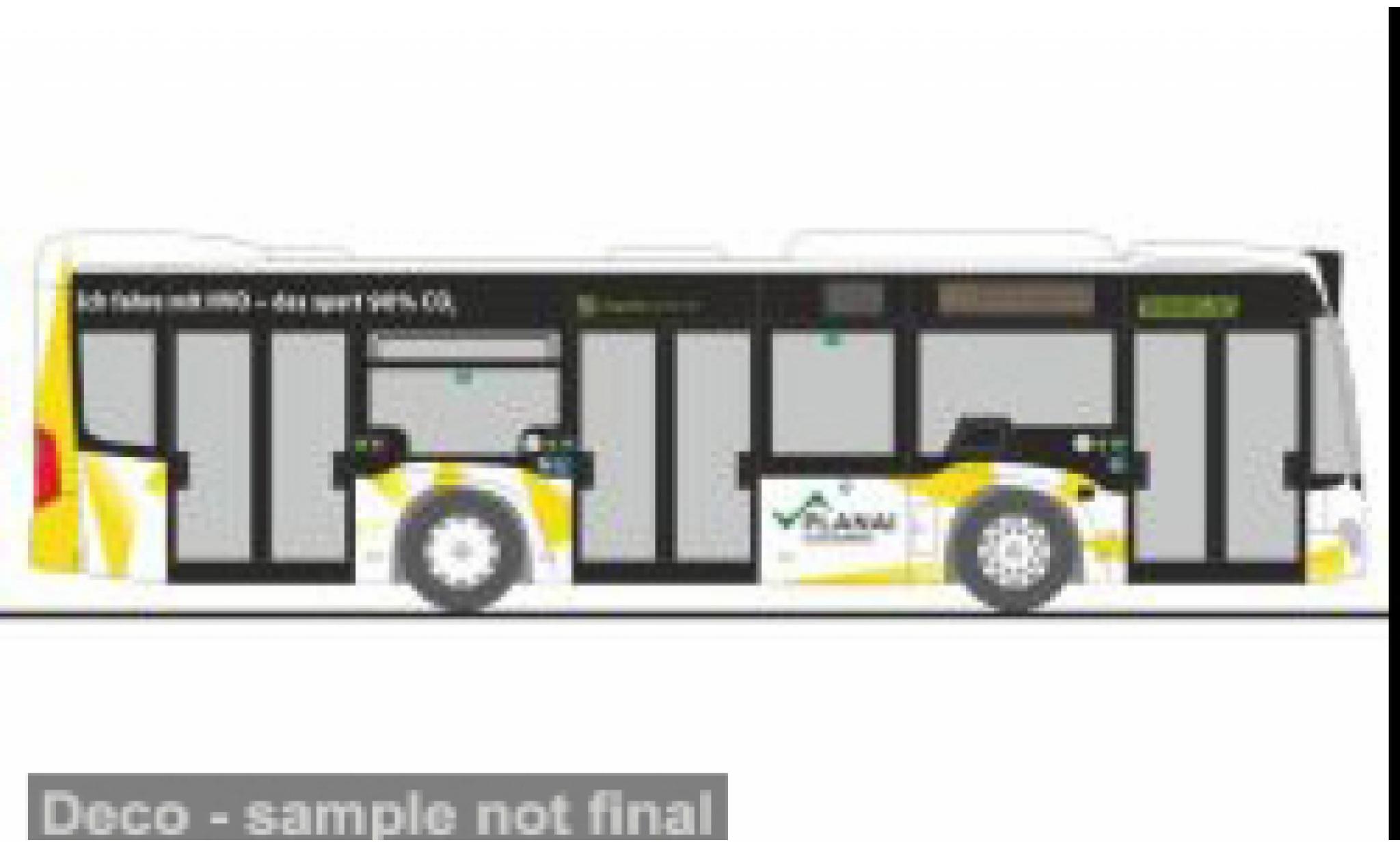 Mercedes Citaro Rietze K 2012 Planai Schladming 1:87 modellino in miniatura