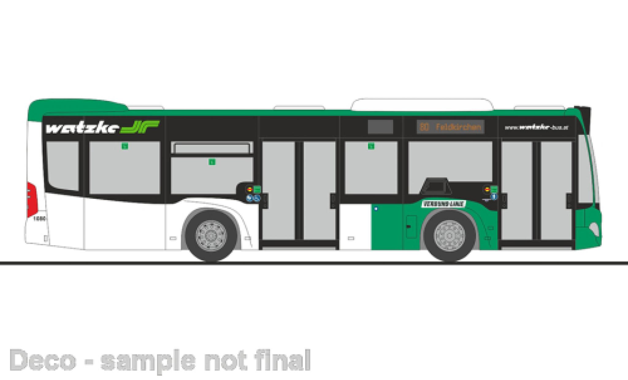 Mercedes Citaro 1/87 Rietze K Watzke Graz (AT) 2015 1:87 modellino in miniatura