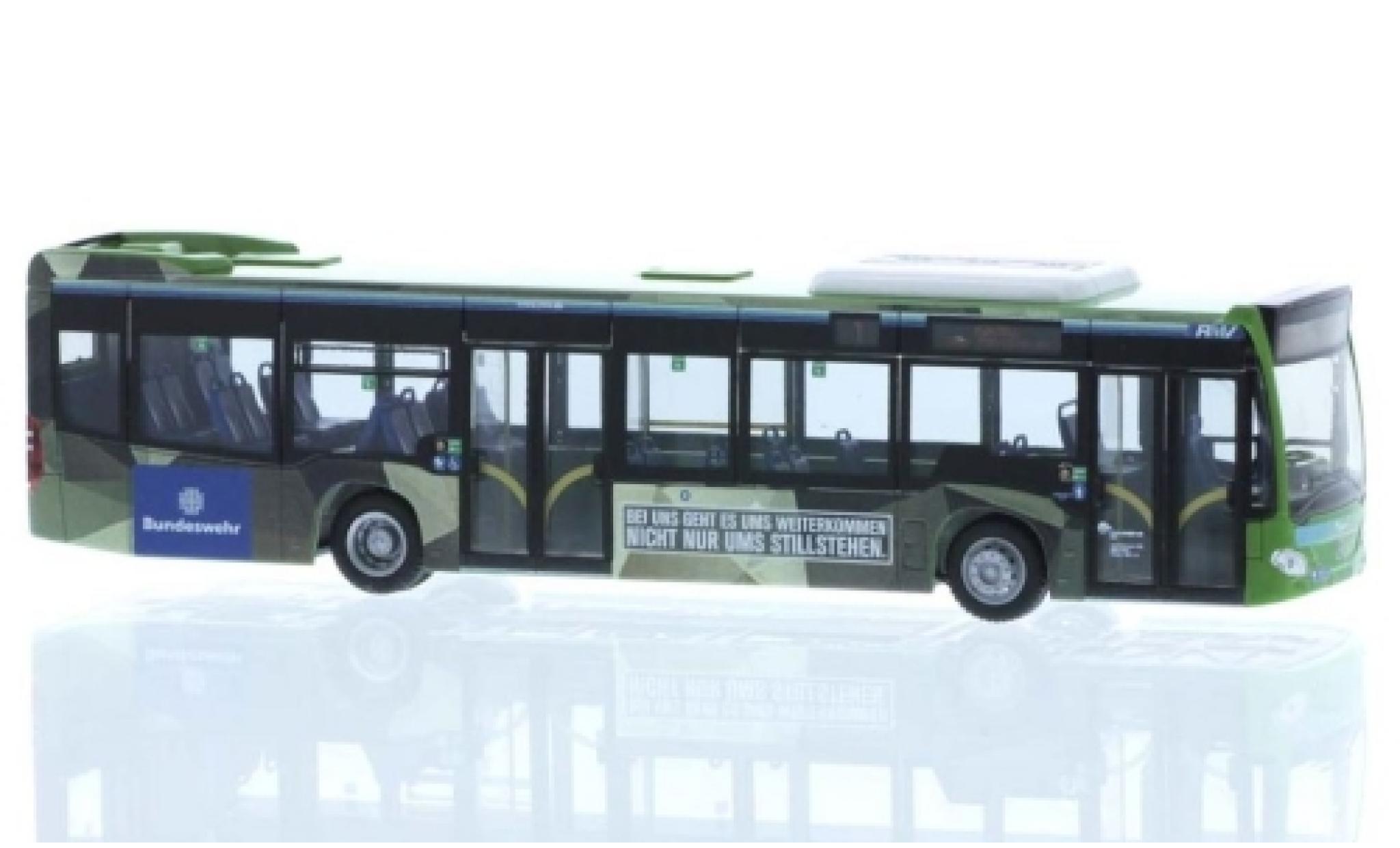 Mercedes Citaro 1/87 Rietze RhönEnergie Fulda-Bundeswehr 2015 modellino in miniatura