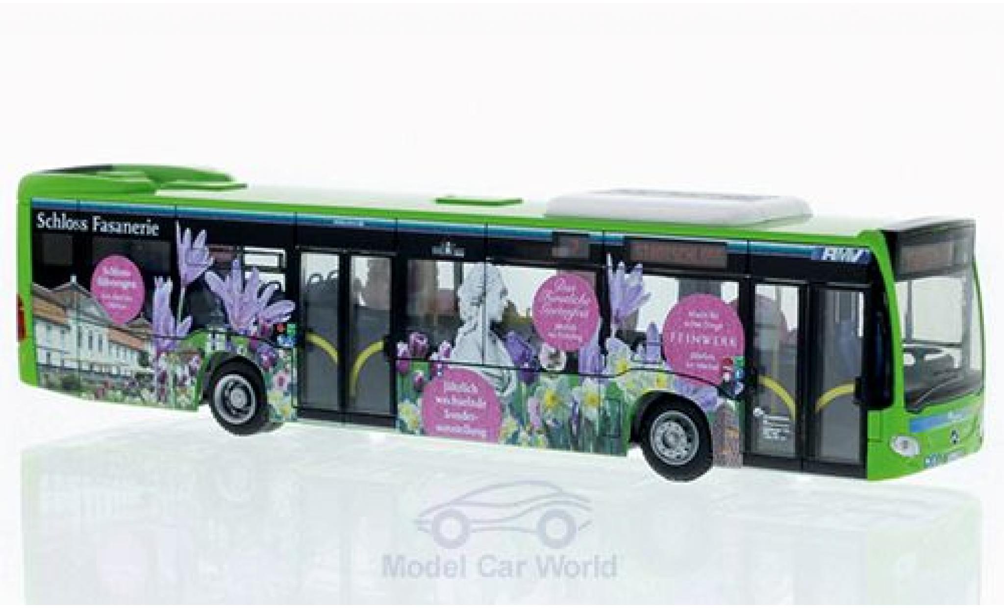 Mercedes Citaro 1/87 Rietze RhönEnergie - Schloss Fasanerie 2015 modellino in miniatura