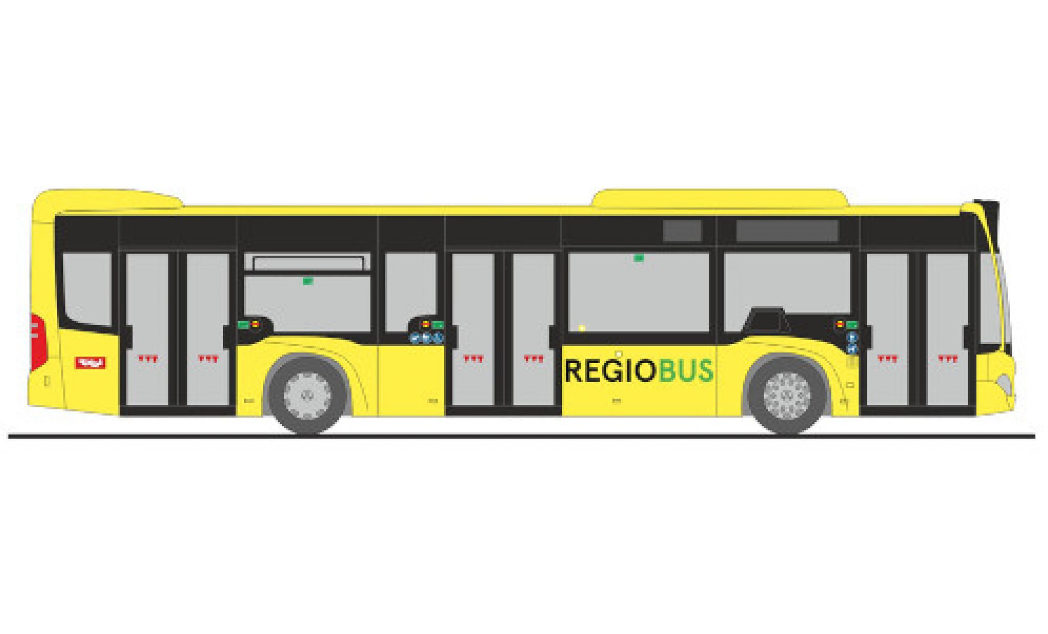 Mercedes Citaro 1/87 Rietze Zillertalbahn Regiobus 2015 modellino in miniatura