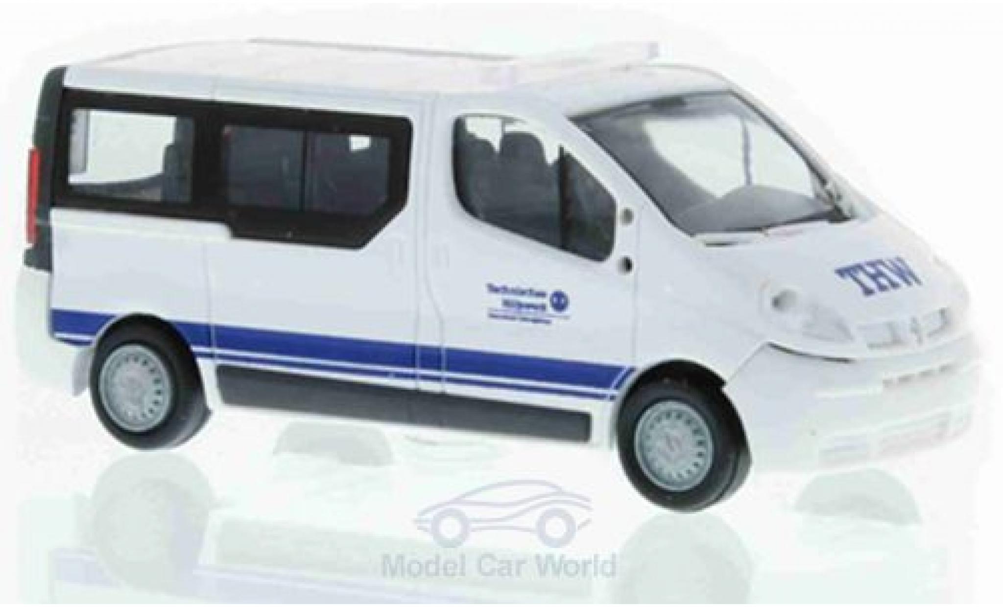 Renault Trafic 1/87 Rietze THW OV Ludwigsburg modellino in miniatura