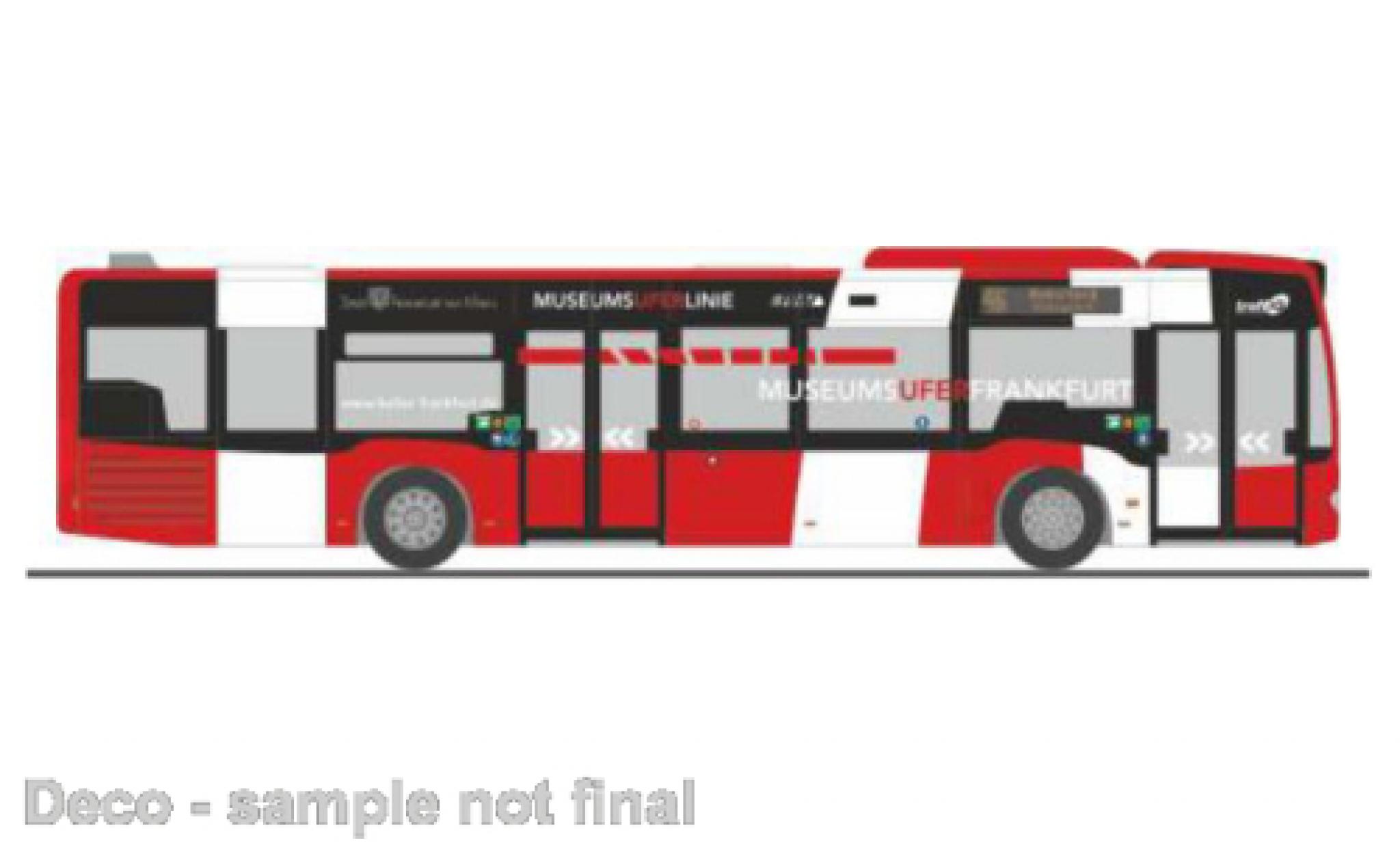 Mercedes Citaro 1/87 Rietze 11 traffiq - Museumsufer Frankfurt modellino in miniatura