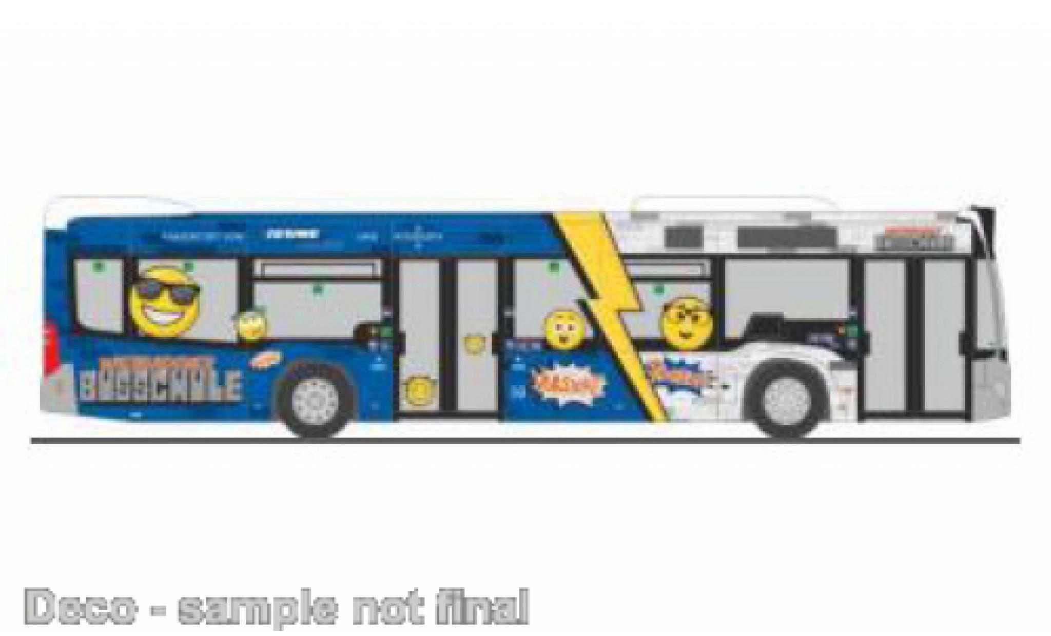 Mercedes Citaro 1/87 Rietze ESWE . Wiesbadener Busschule 2015 modellino in miniatura