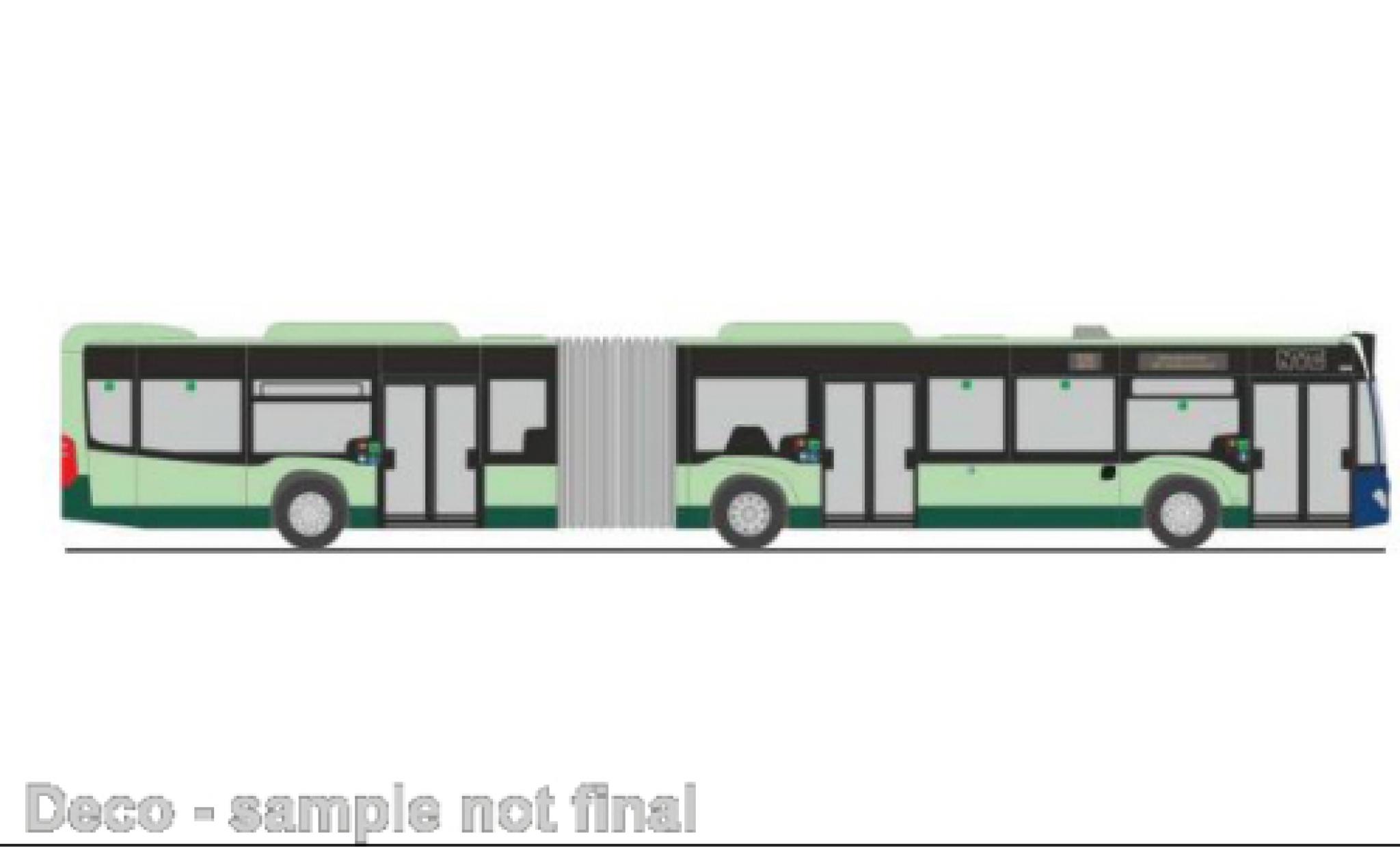 Mercedes Citaro 1/87 Rietze G NVG Neunkirchen 2015 modellino in miniatura