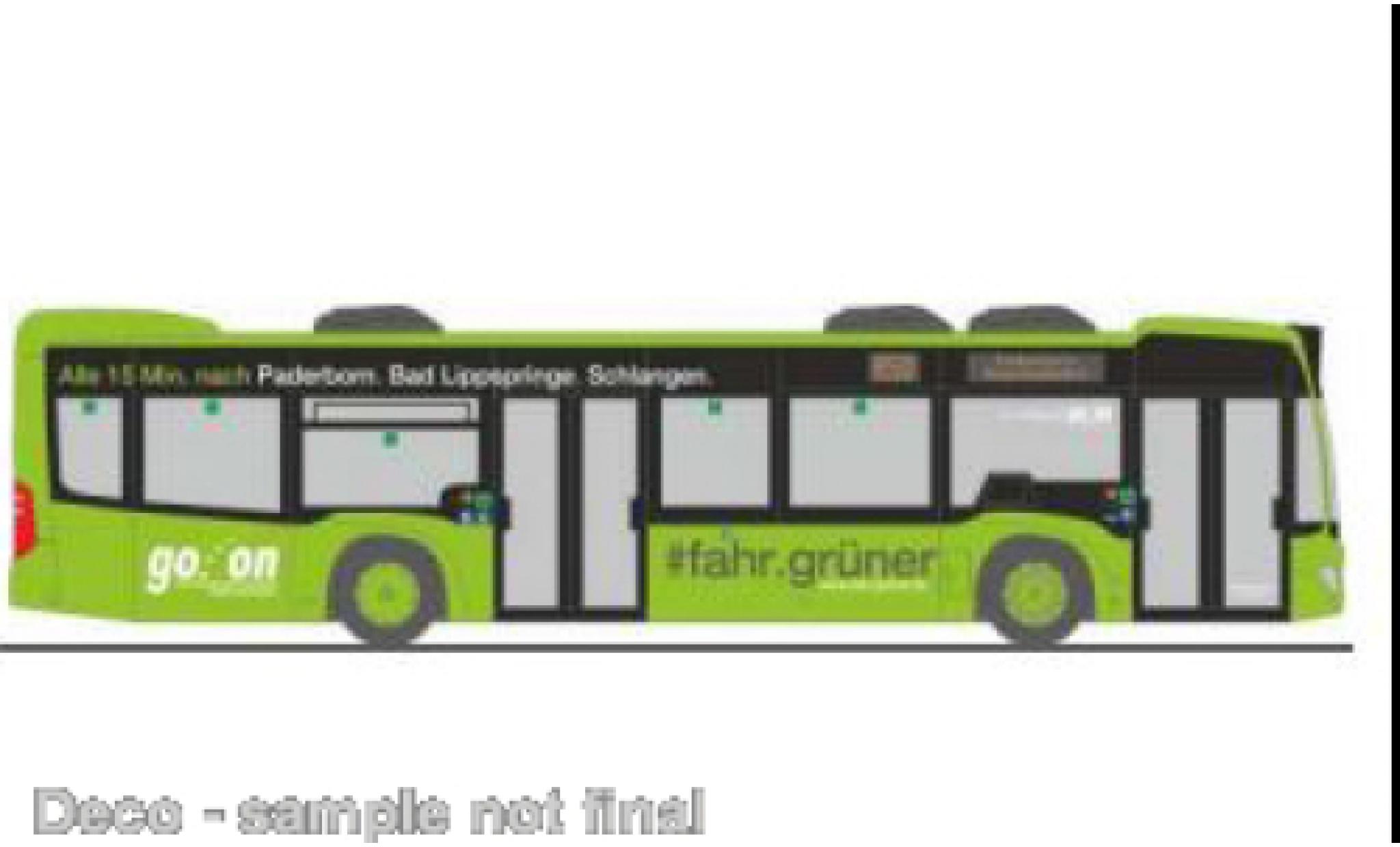 Mercedes Citaro 1/87 Rietze go on Bielefeld - Höber Voyage 2012 modellino in miniatura