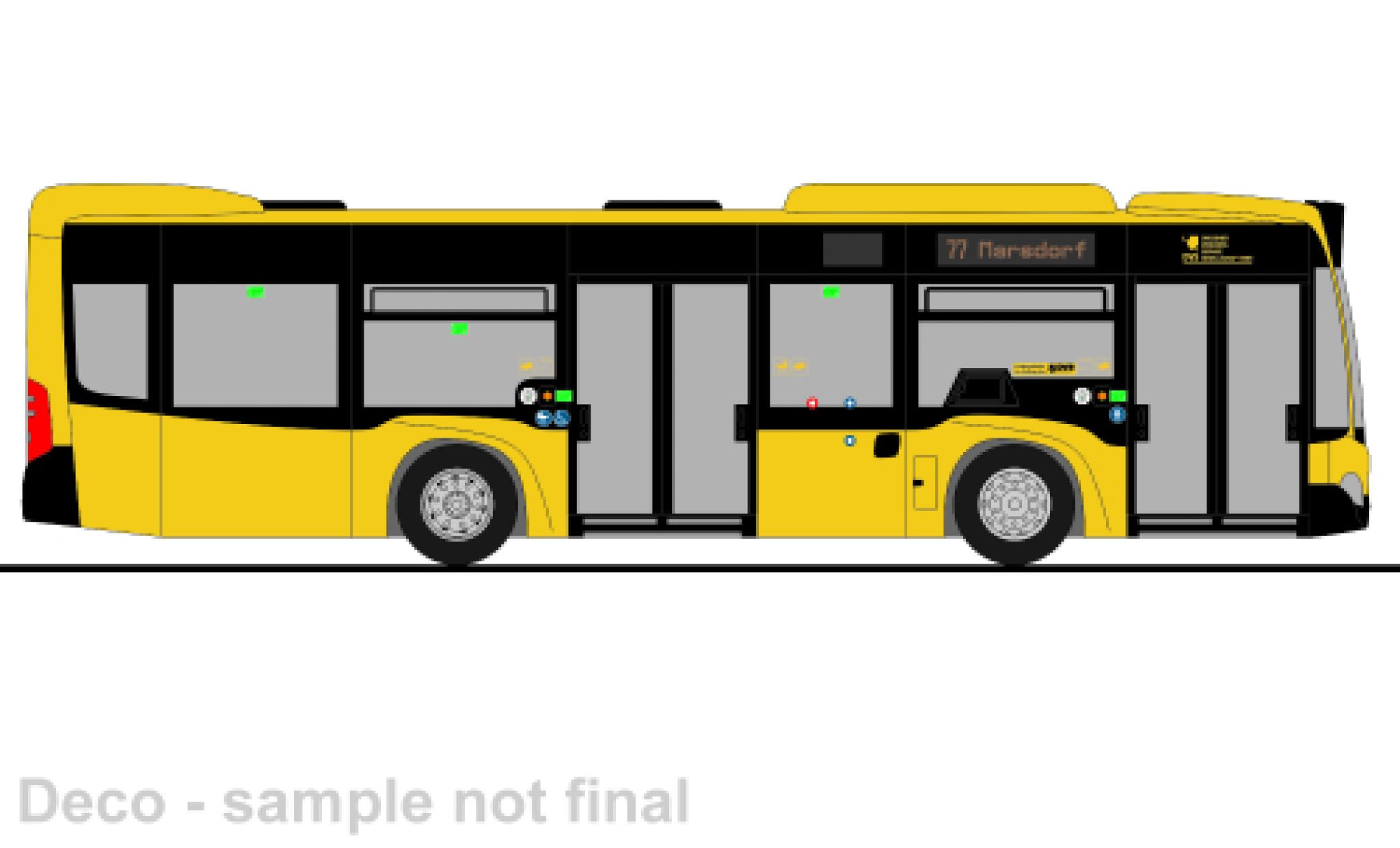 Mercedes Citaro 1/87 Rietze K DVB Dresden 2012 modellino in miniatura