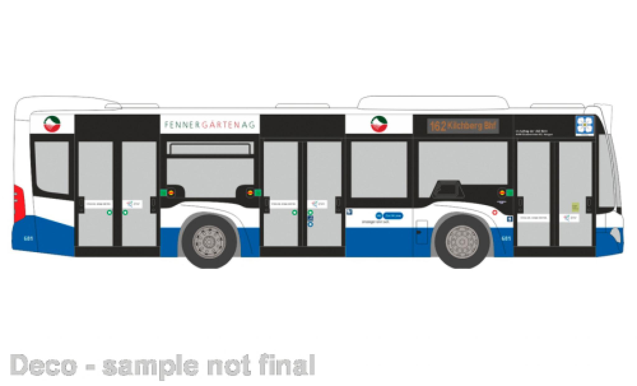 Mercedes Citaro 1/87 Rietze K VBZ (CH) 2015 modellino in miniatura