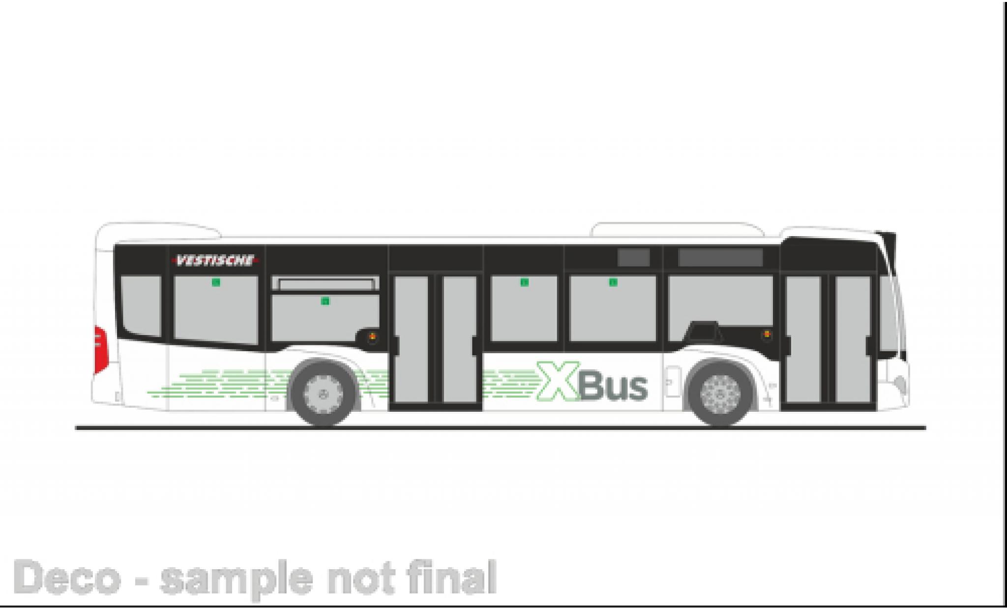 Mercedes Citaro 1/87 Rietze Vestische - X bus 2012 modellino in miniatura