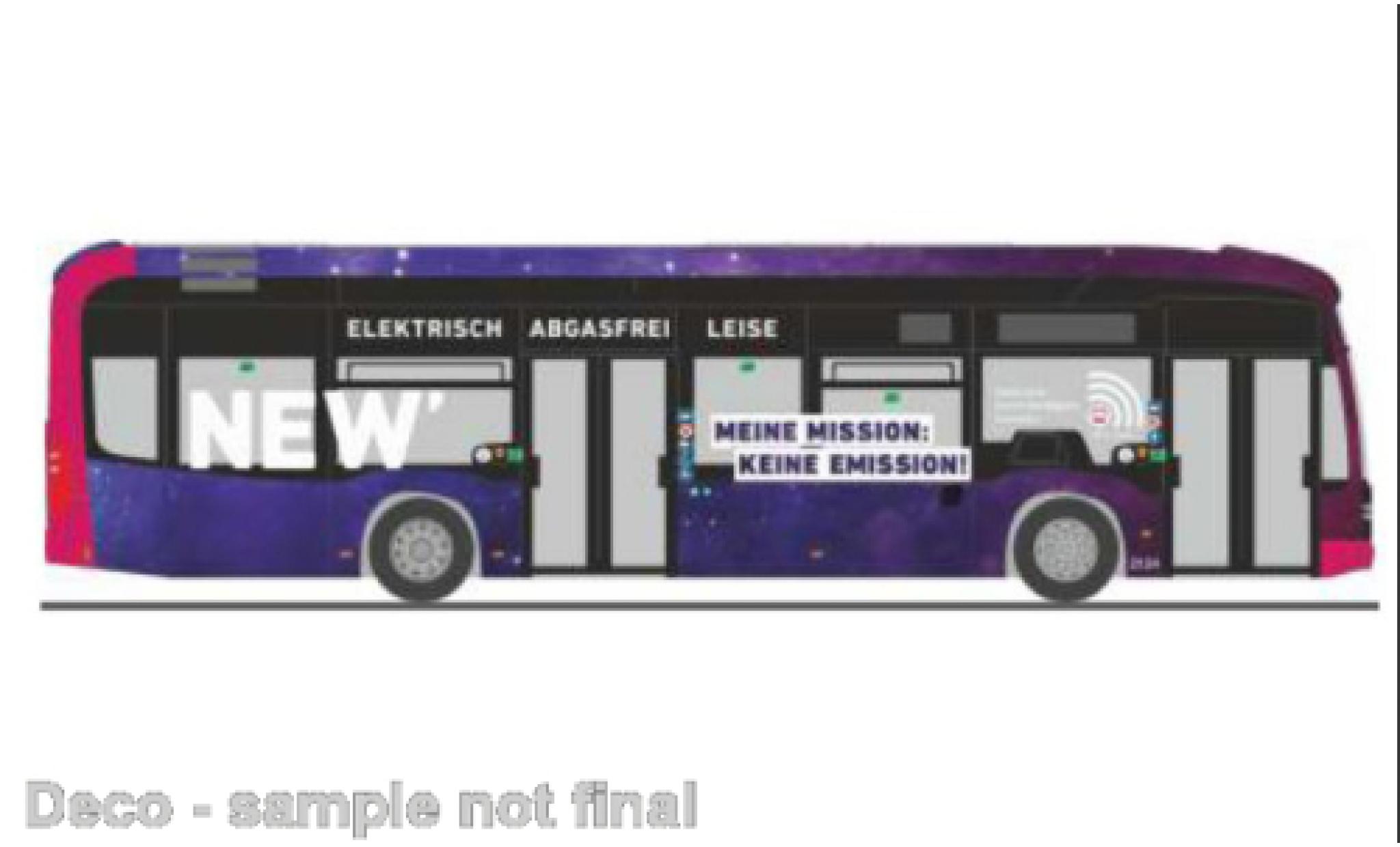 Mercedes Classe GLA 1/87 Rietze ECitaro NEW Mönchengladbach modellino in miniatura