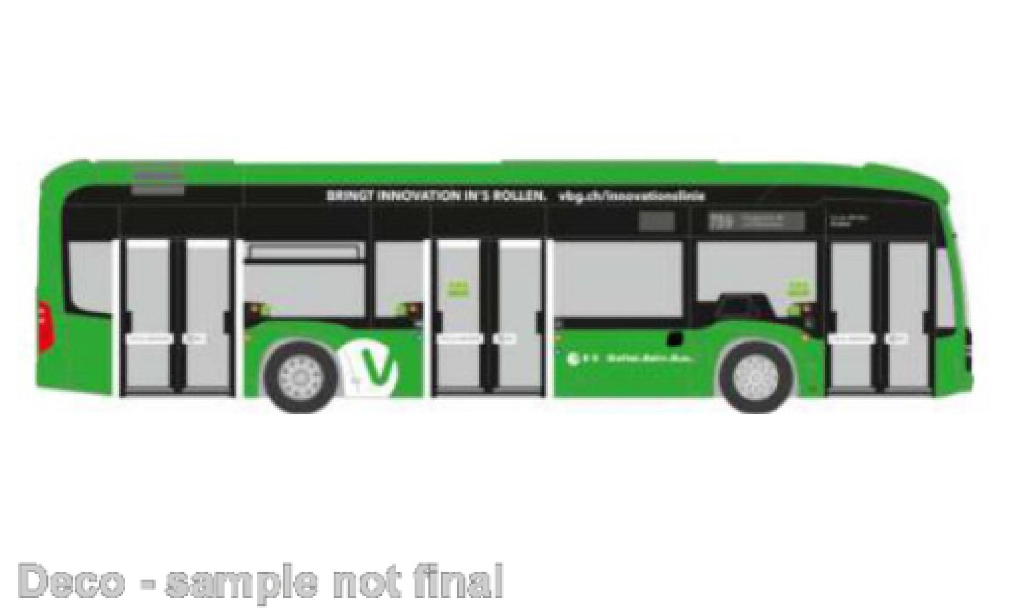 Mercedes Classe GLA 1/87 Rietze ECitaro VBG Glattal (CH) modellino in miniatura