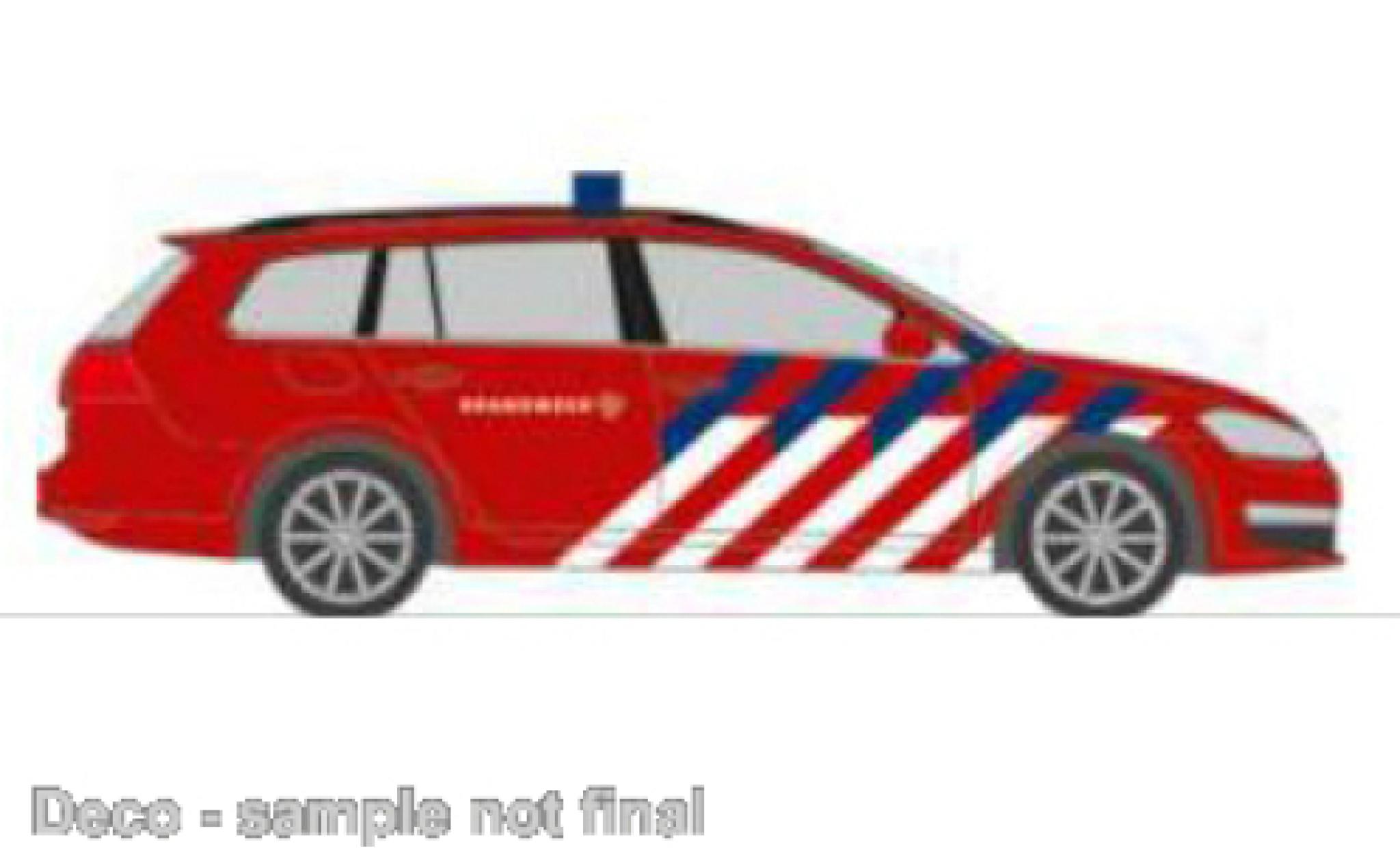 Volkswagen Golf 1/87 Rietze VII Variant Brandweer (NL) modellino in miniatura