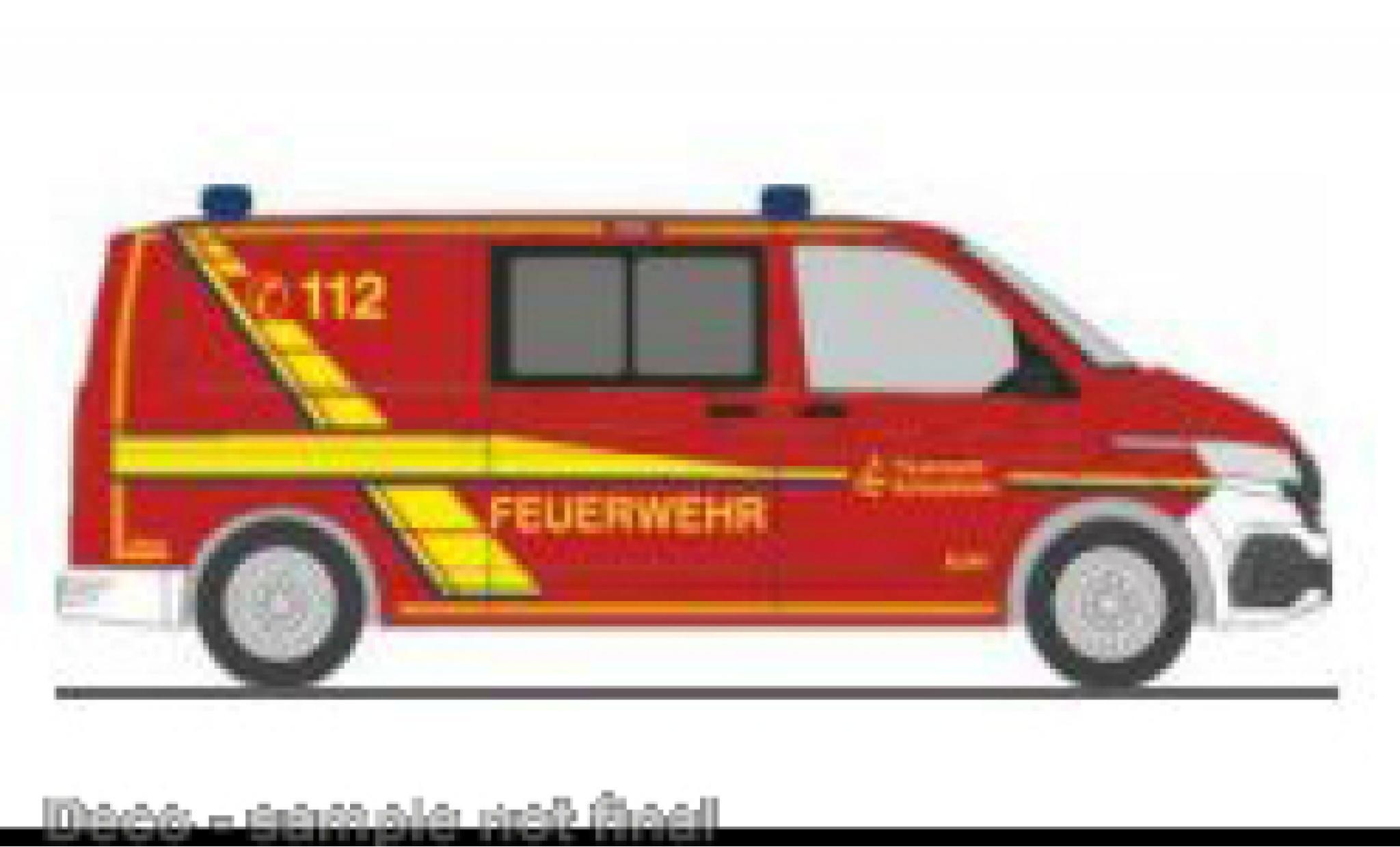 Volkswagen T6 1/87 Rietze .1 pompiers Schopfheim modellino in miniatura